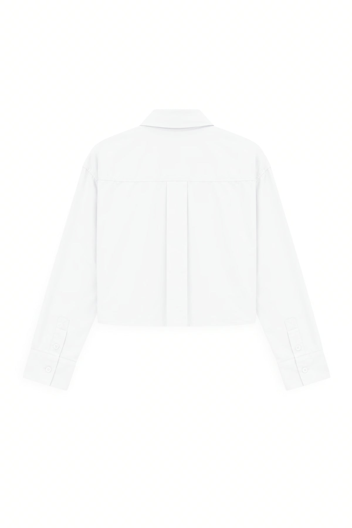 AIIZ Women's Pocket Boxy Long Sleeve Shirt