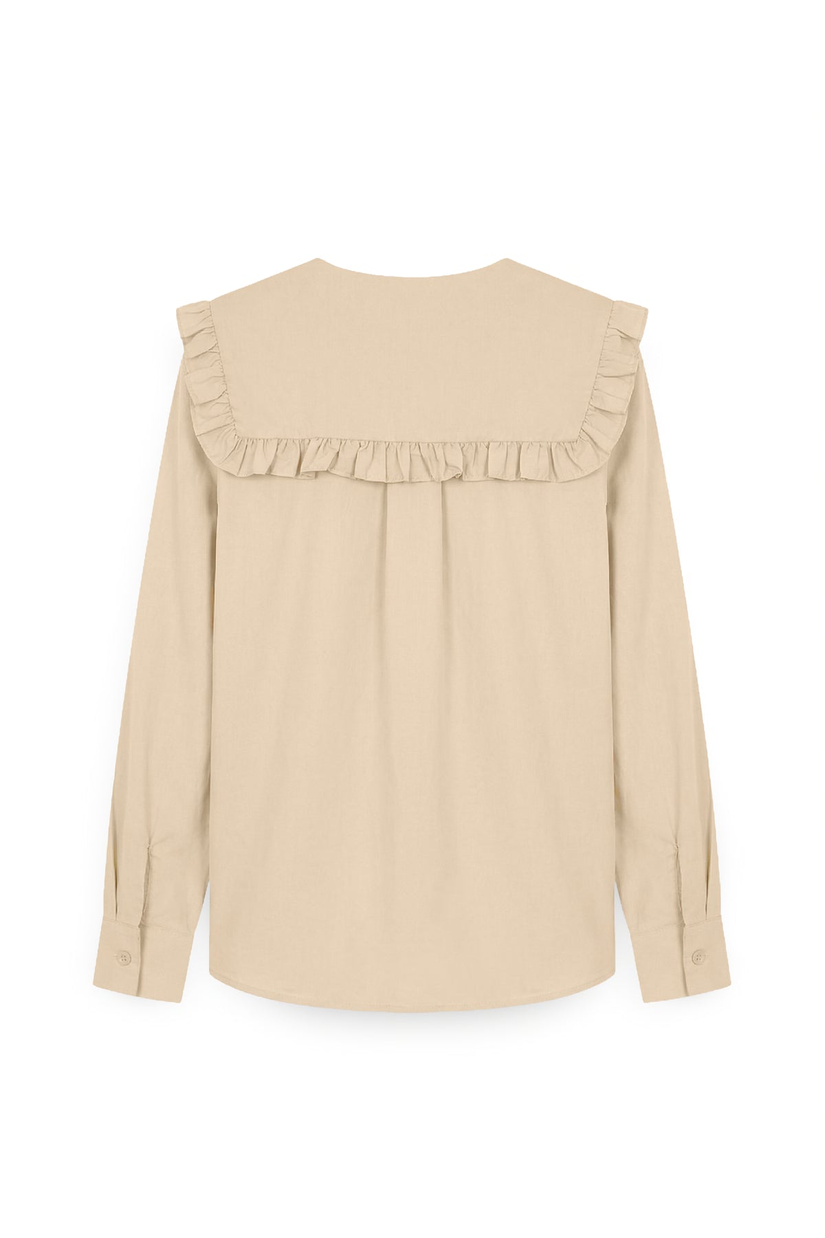 AIIZ Women's Embroidered Peter Pan Collar Blouse