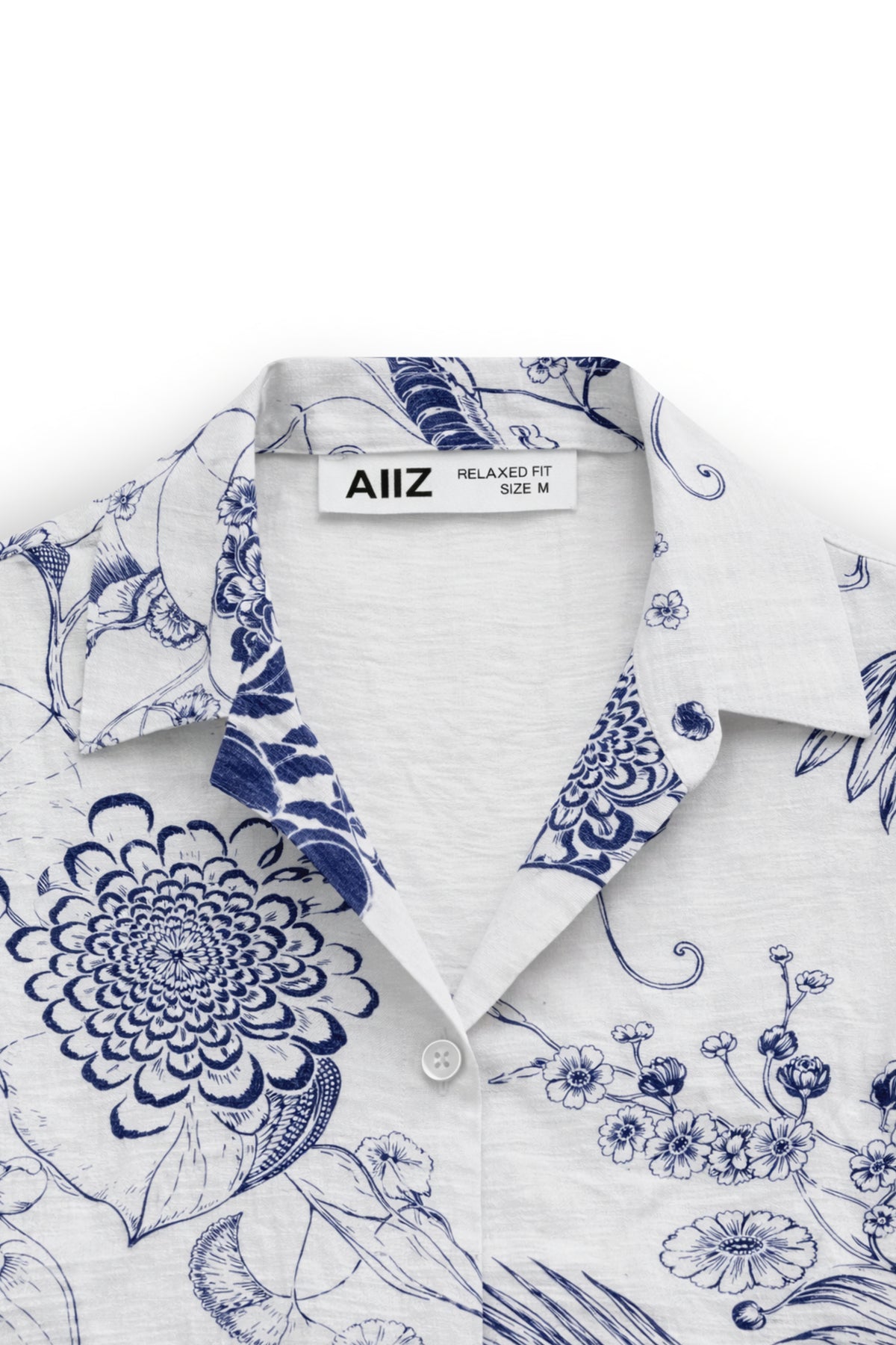 AIIZ Women's Wild West Gardens Printed Short Sleeve Shirt