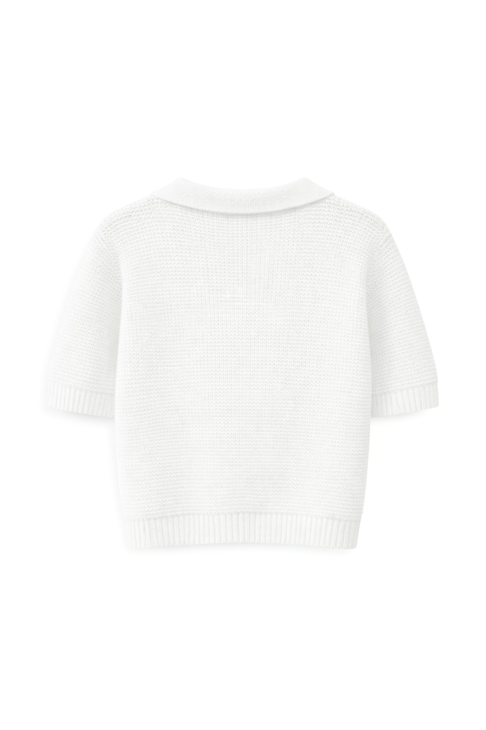 AIIZ Women's Knit Short Sleeve Top