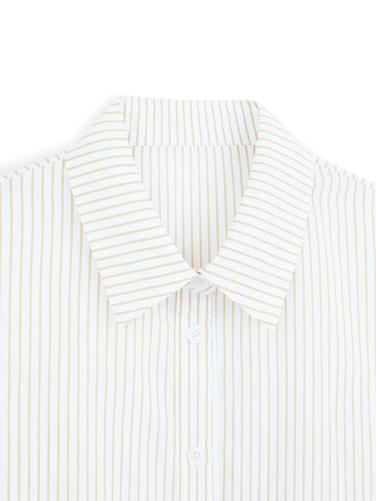 AIIZ Women's Striped Short Sleeve Shirt