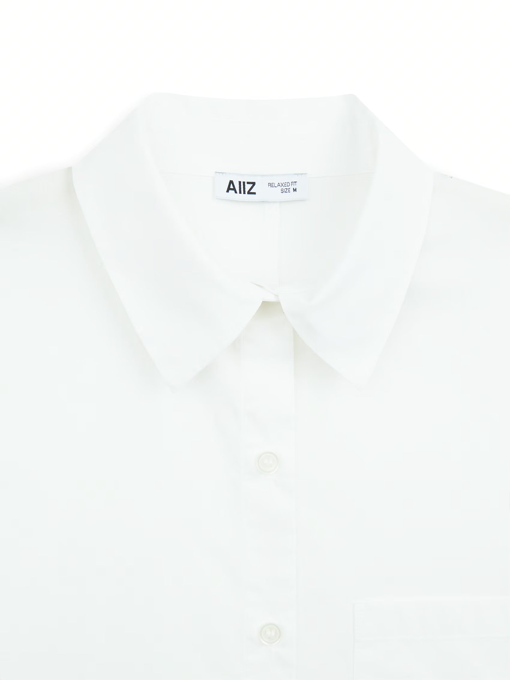 AIIZ Women's Pocket Boxy Short Sleeve Shirt