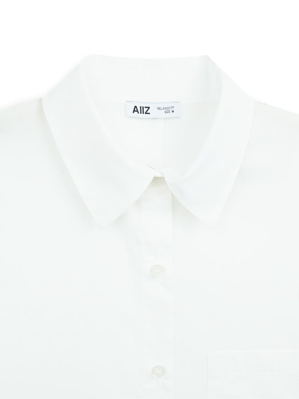 AIIZ Women's Pocket Boxy Short Sleeve Shirt