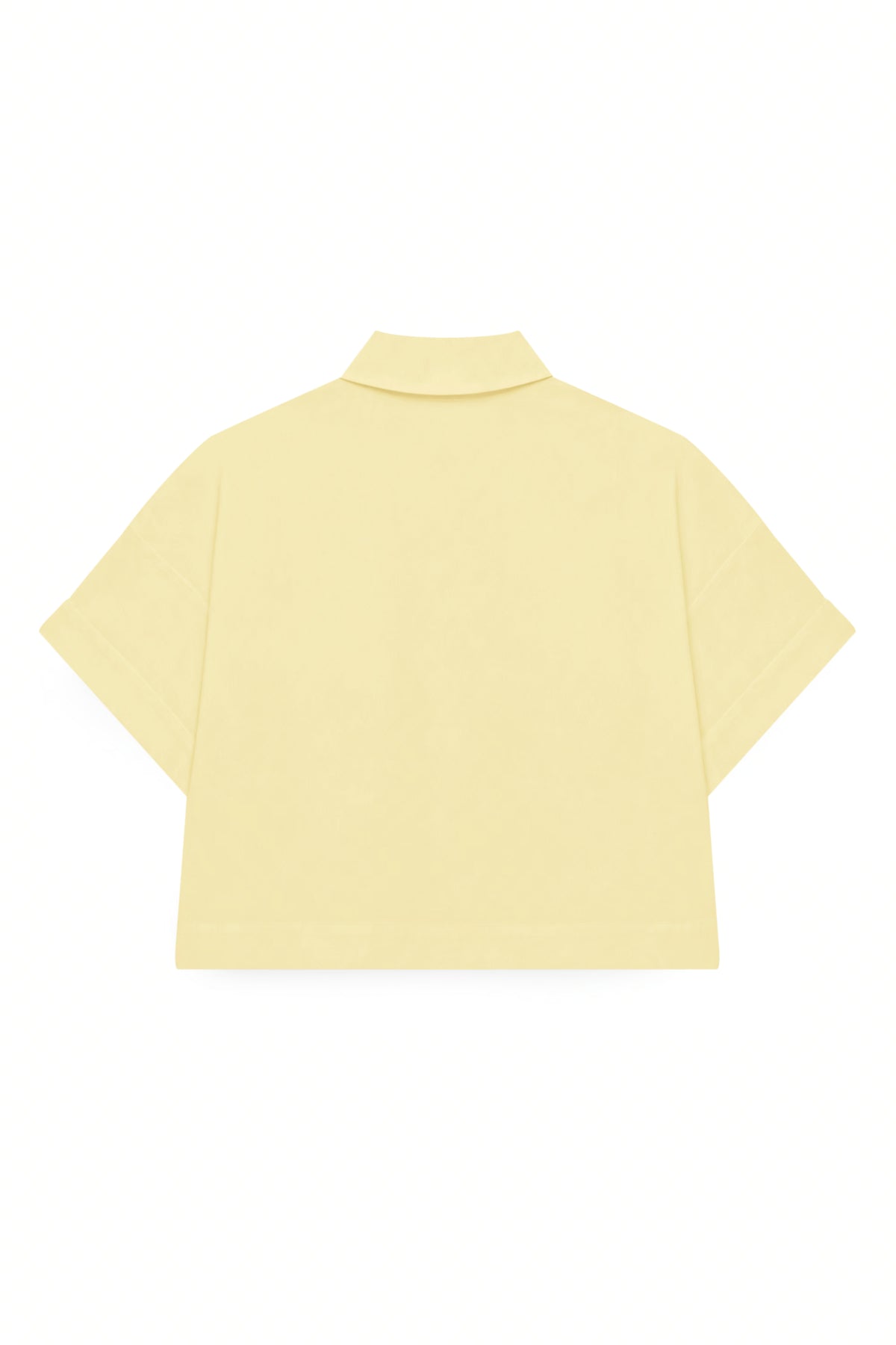 AIIZ Women's Cropped Short Sleeve Shirt