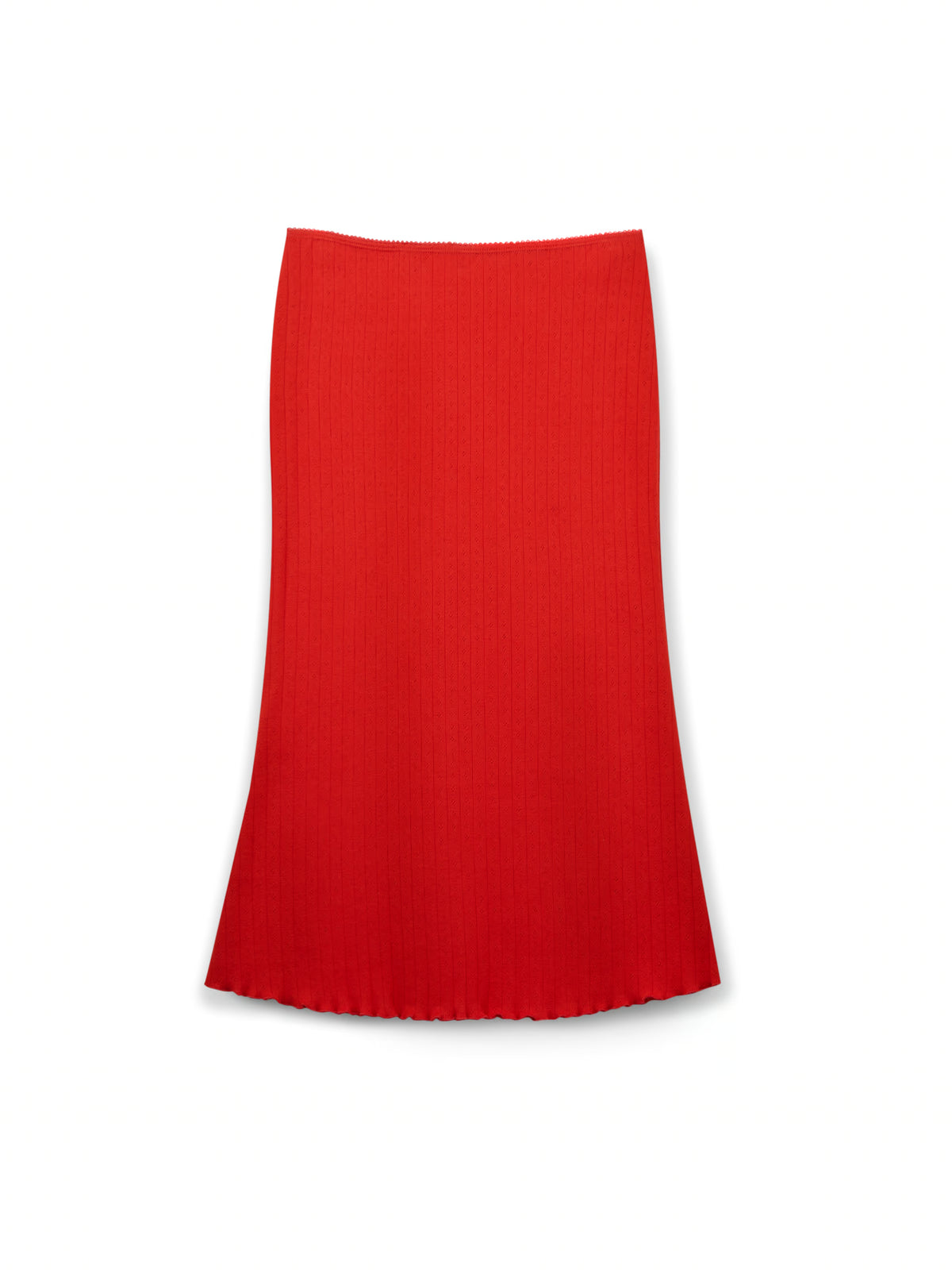 AIIZ (a.moment) Pointelle Midi Skirt
