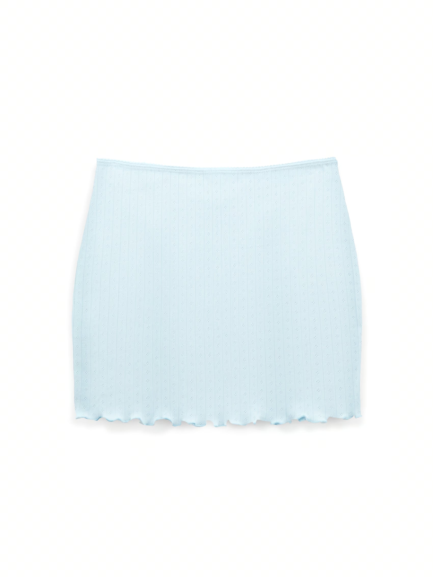 AIIZ (a.moment) Pointelle Mini Skirt
