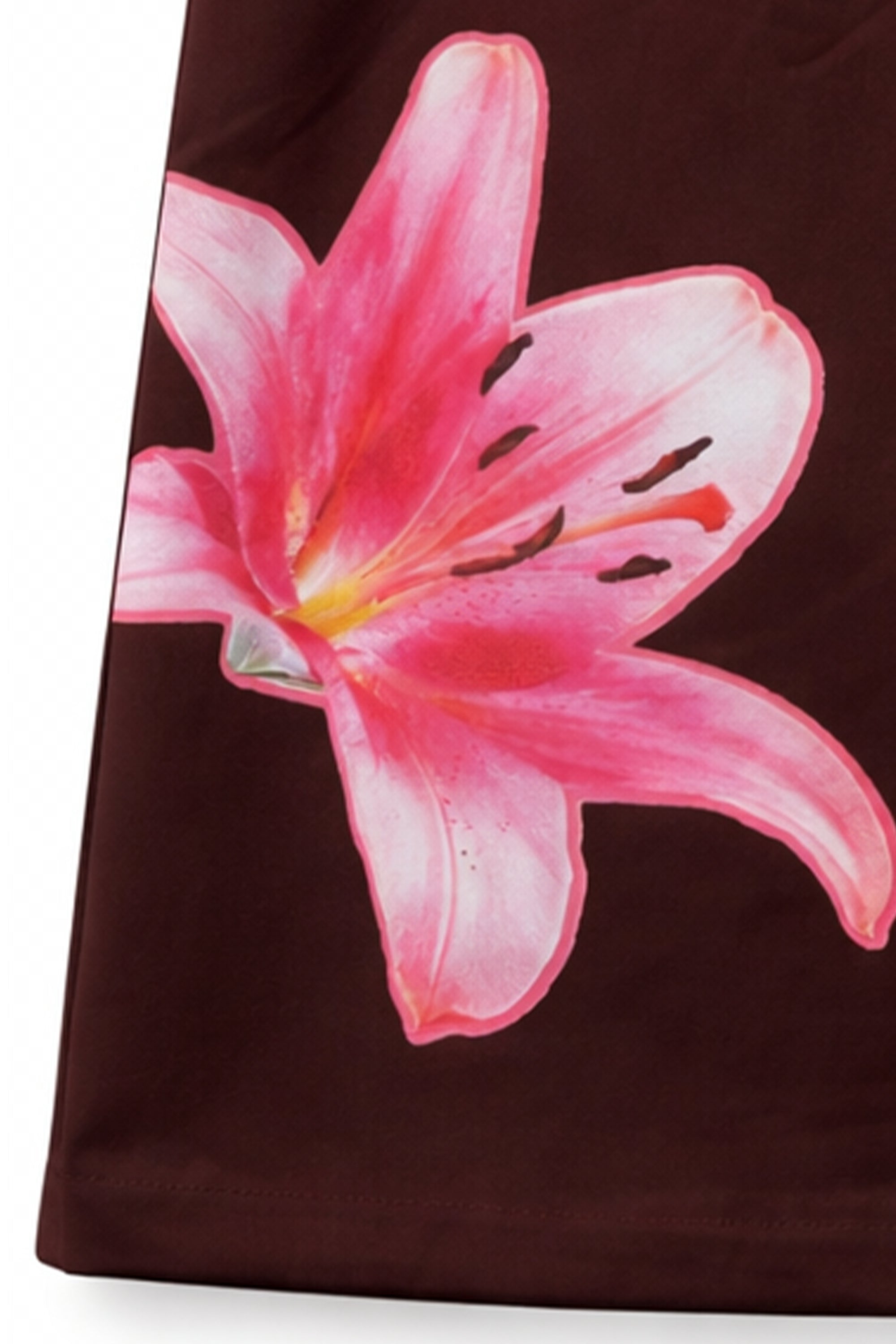 AIIZ Women's Tropical Retreat Graphic Minimal Mini Skirt