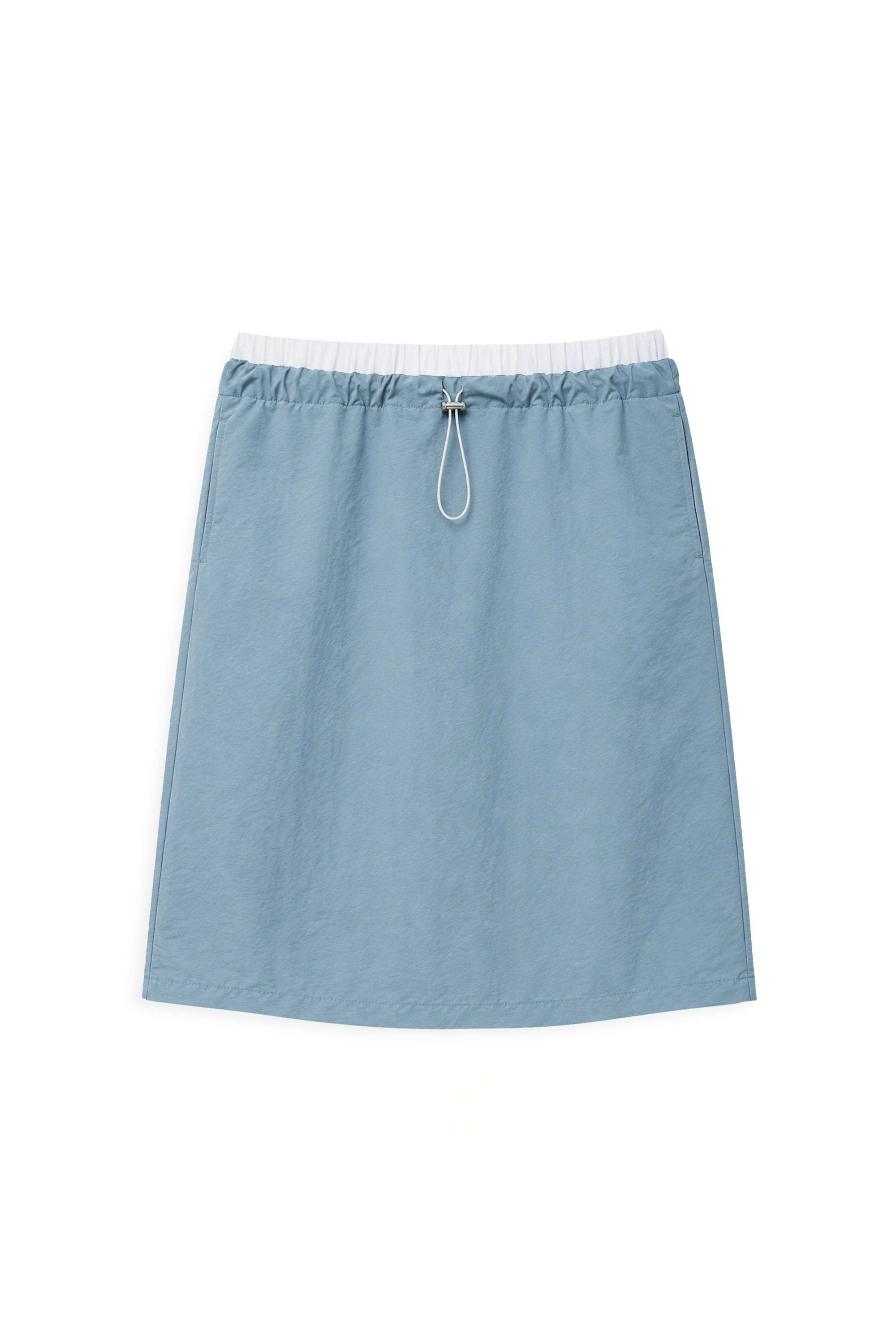 AIIZ Women's Nylon Knee-Length Skirt