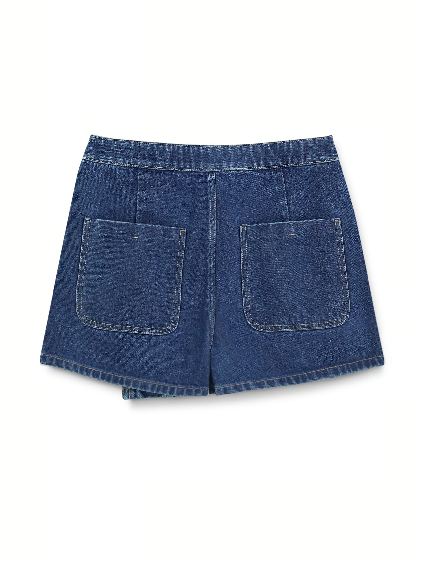AIIZ Women's Wrapover Denim Skort