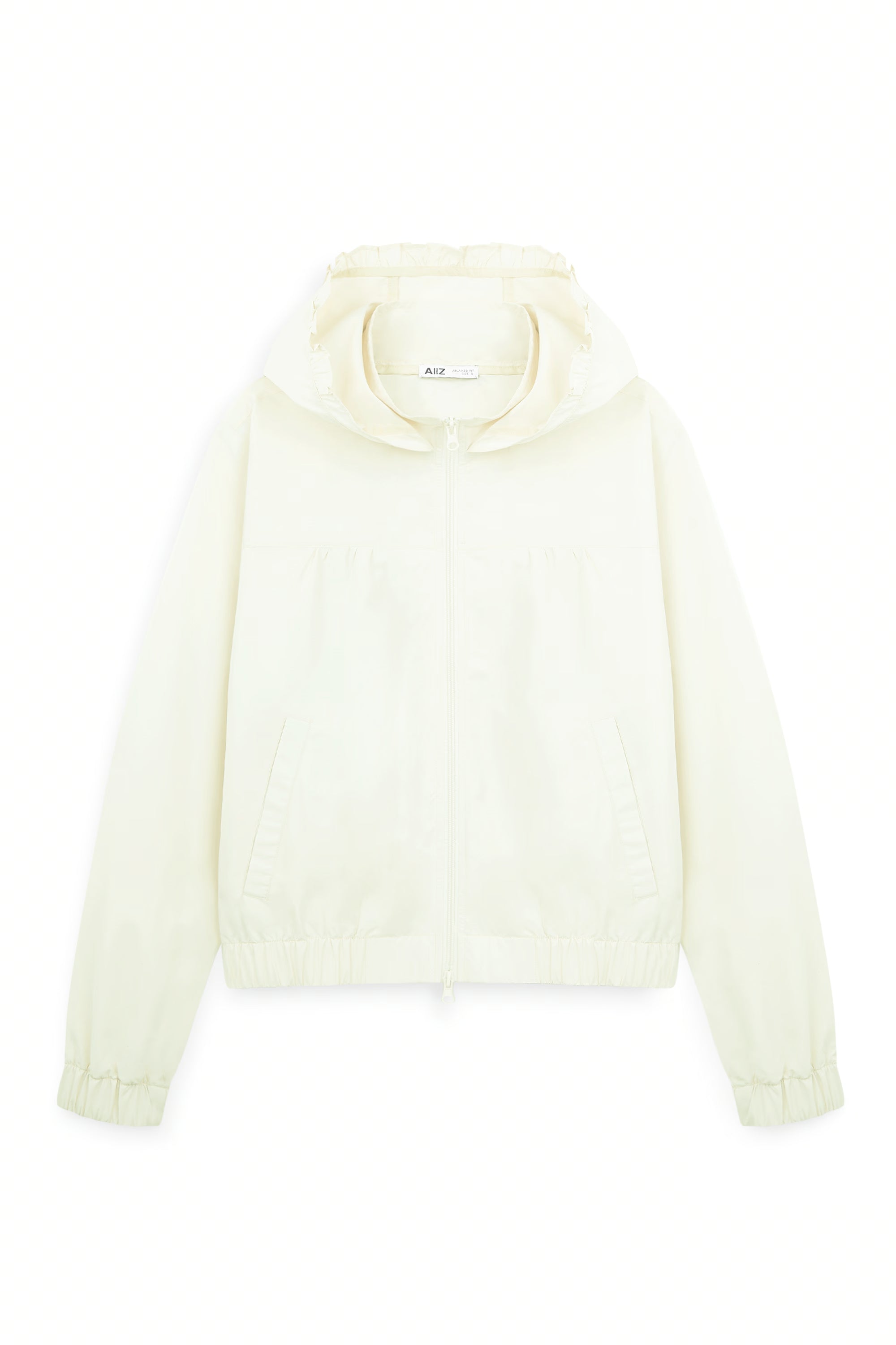 AIIZ Women's UV Protection Hoodie Jacket (Cream / S)