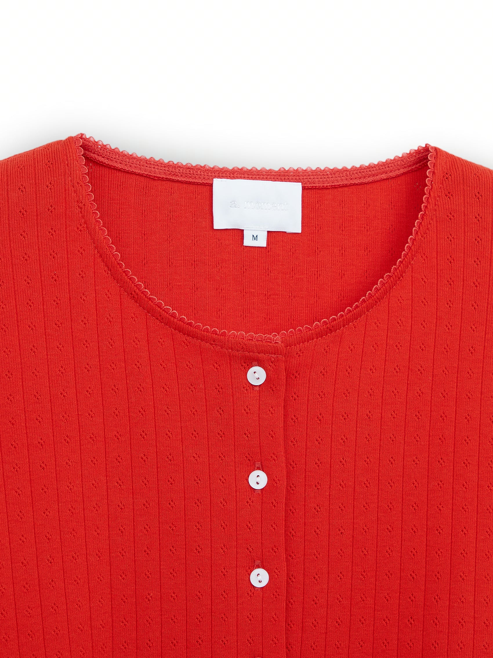 AIIZ (a.moment) Pointelle Cardigan