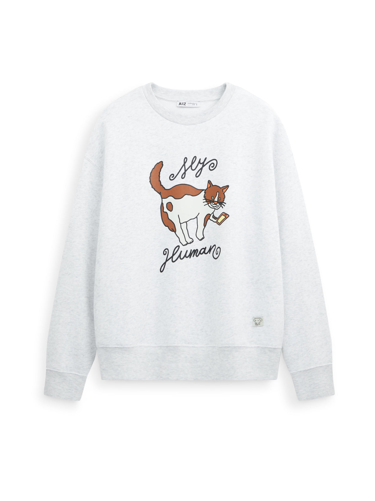 AIIZ Women's Petite Cafe Sweatshirt