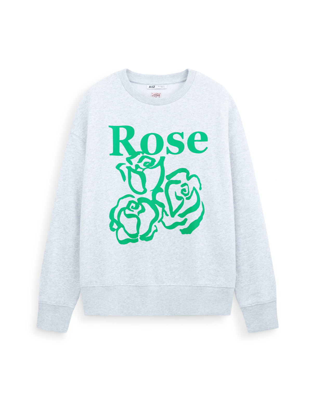 AIIZ Women's Soft French terry Sweatshirt