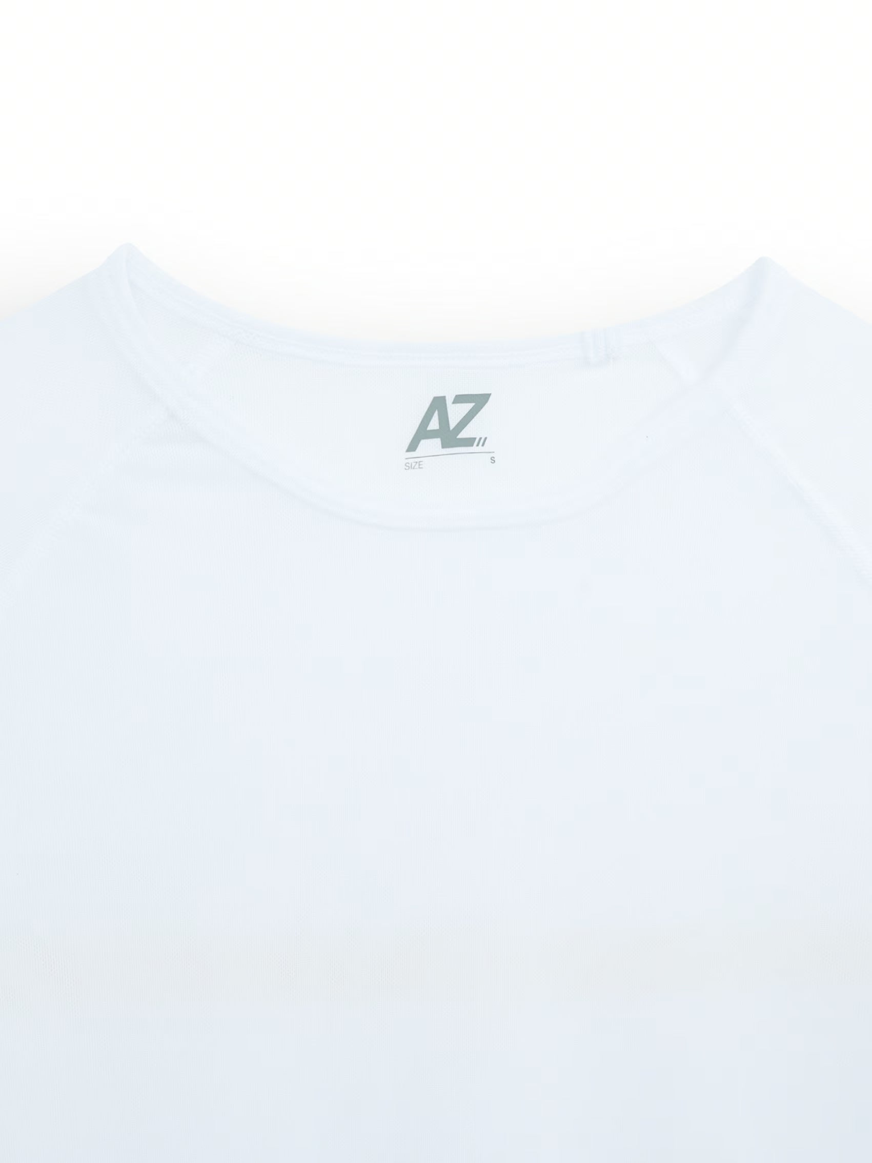 AIIZ Women's Quick Dry Active Mesh Long Sleeve Cropped Top