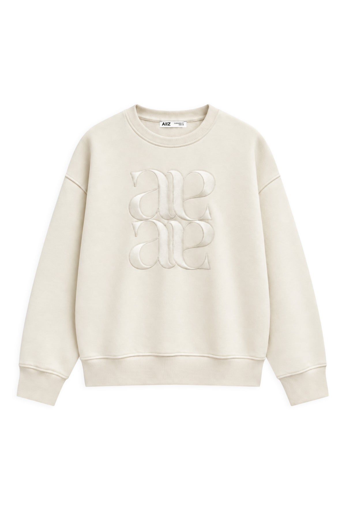 AIIZ Women's Soft French terry Sweatshirt