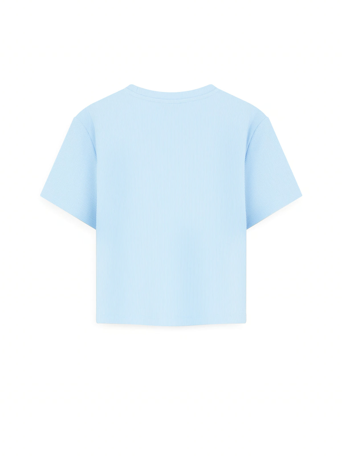 AIIZ Women's Fitted Crop T-Shirt