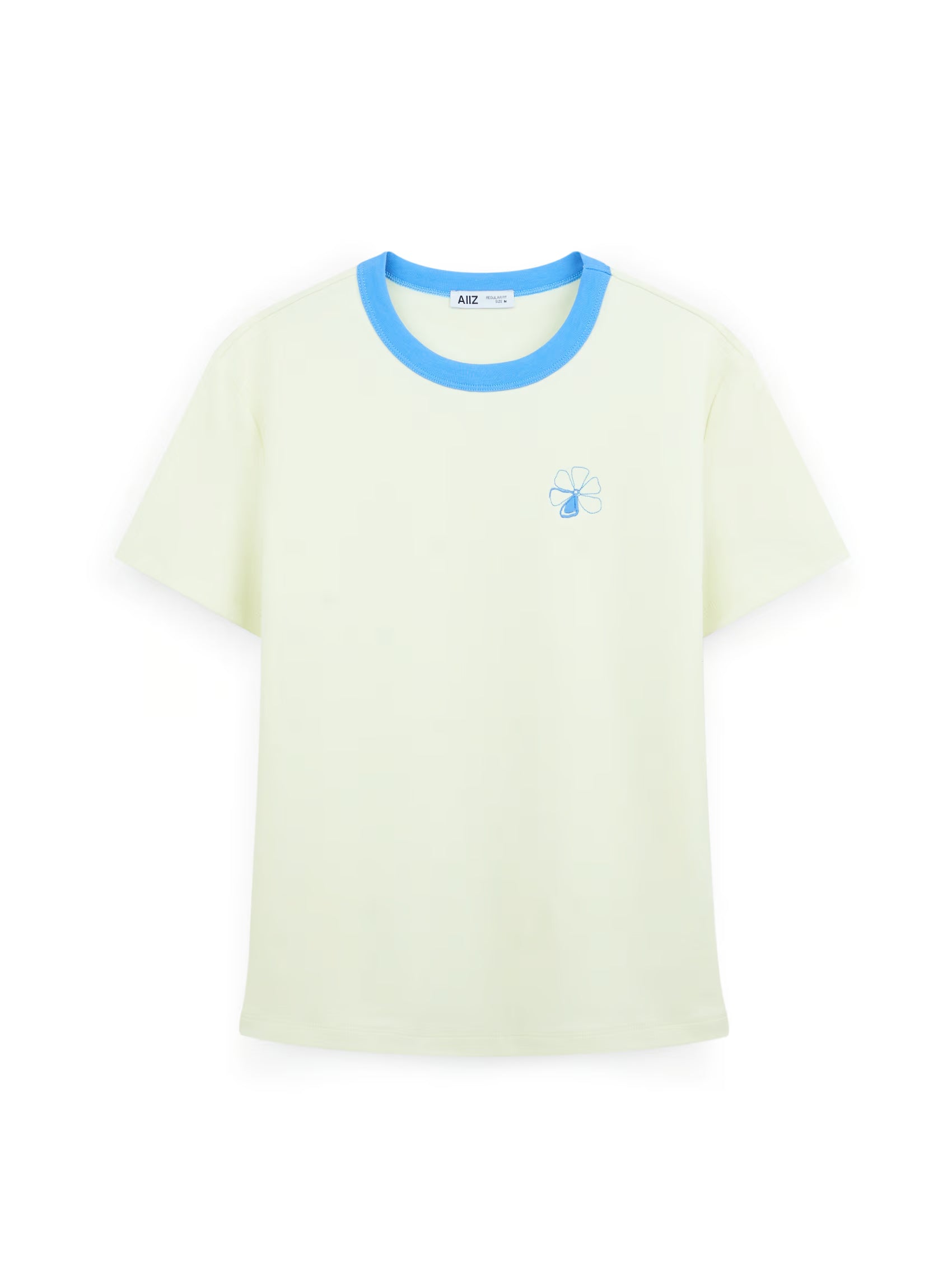 AIIZ Women's Graphic Baby Tee