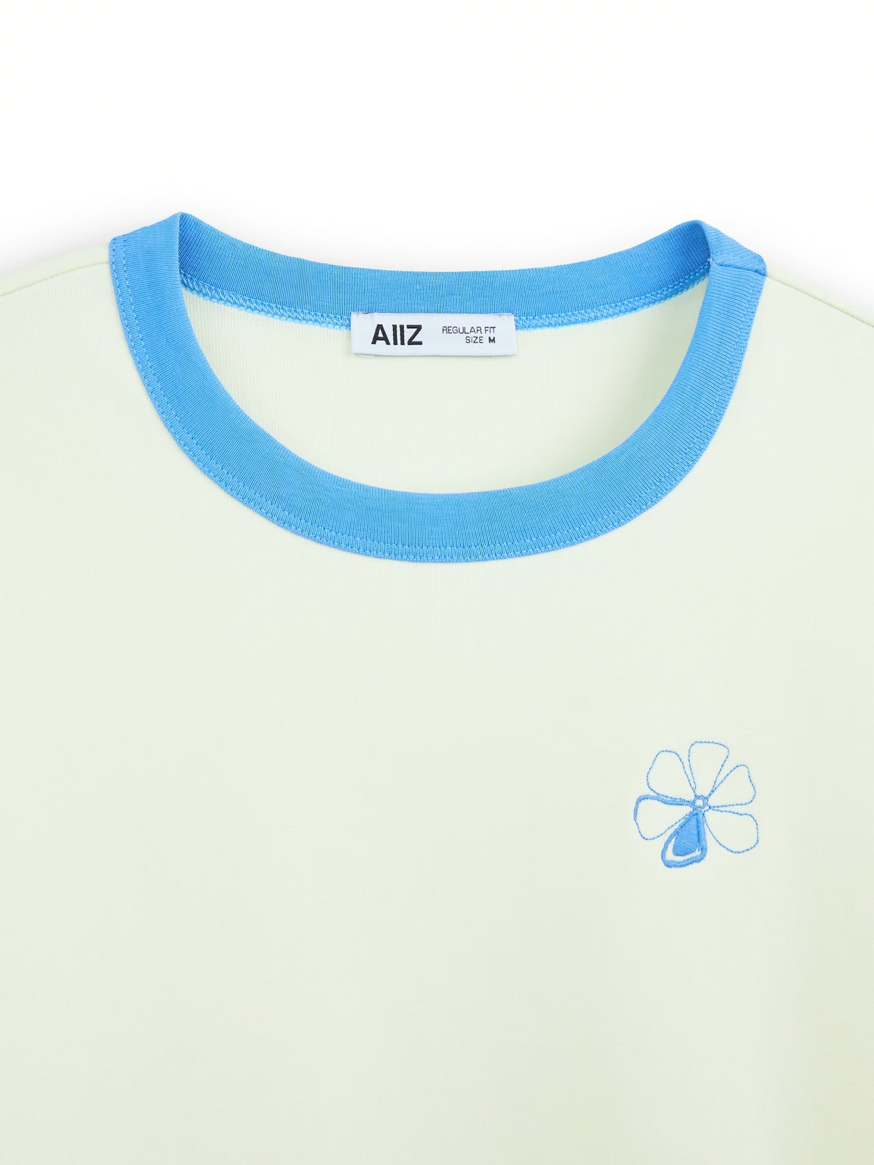 AIIZ Women's Graphic Baby Tee