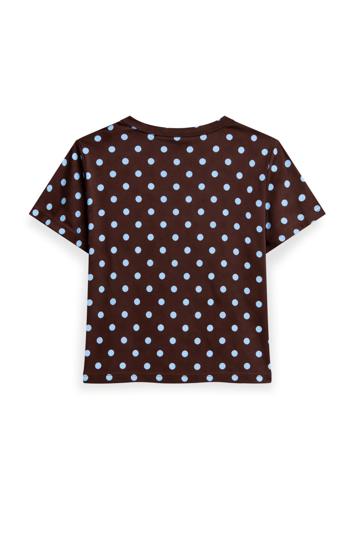 AIIZ Women's Polka dot Printed T-Shirt