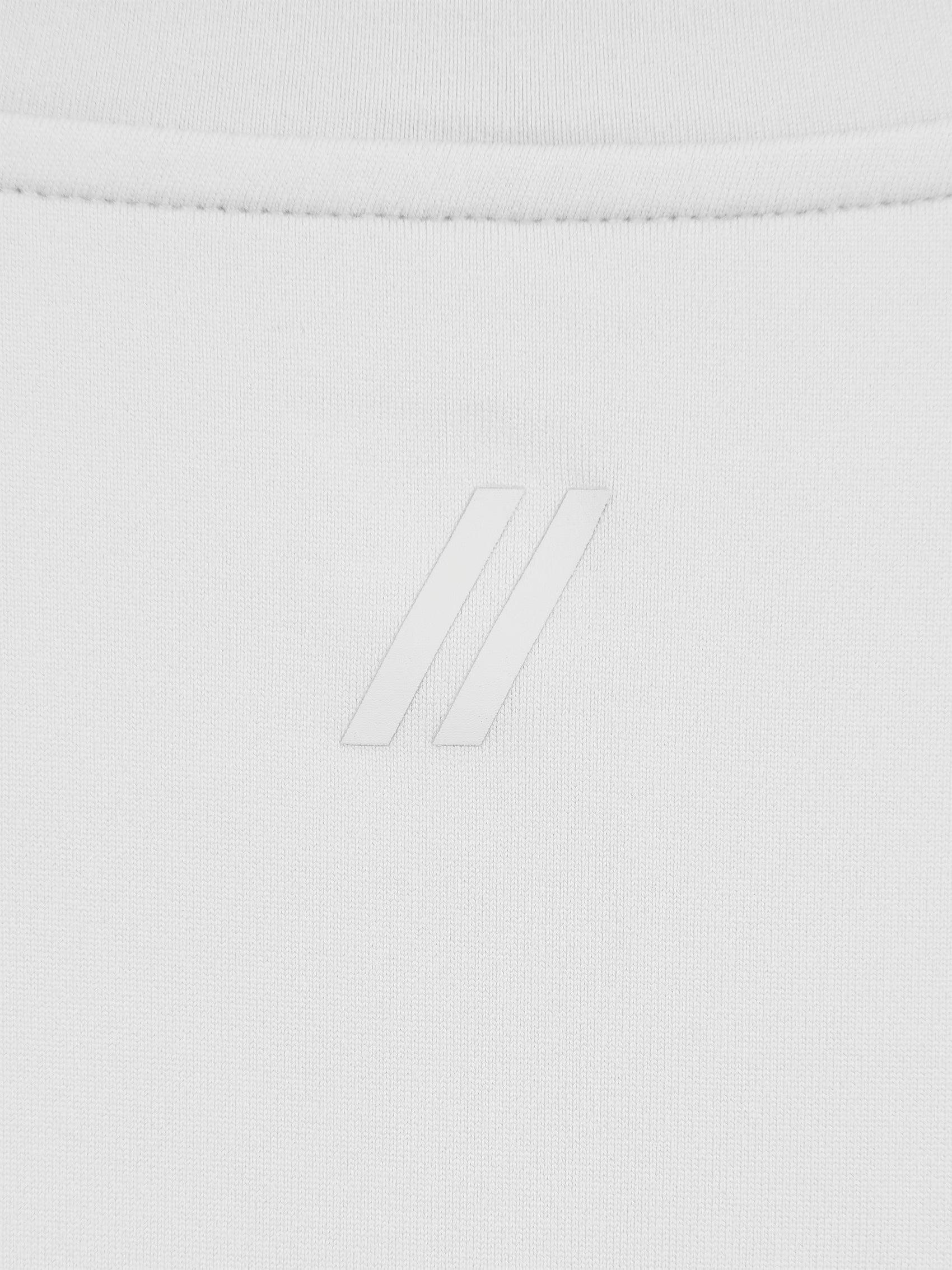 AIIZ Women's Crossover Crop Short Sleeve