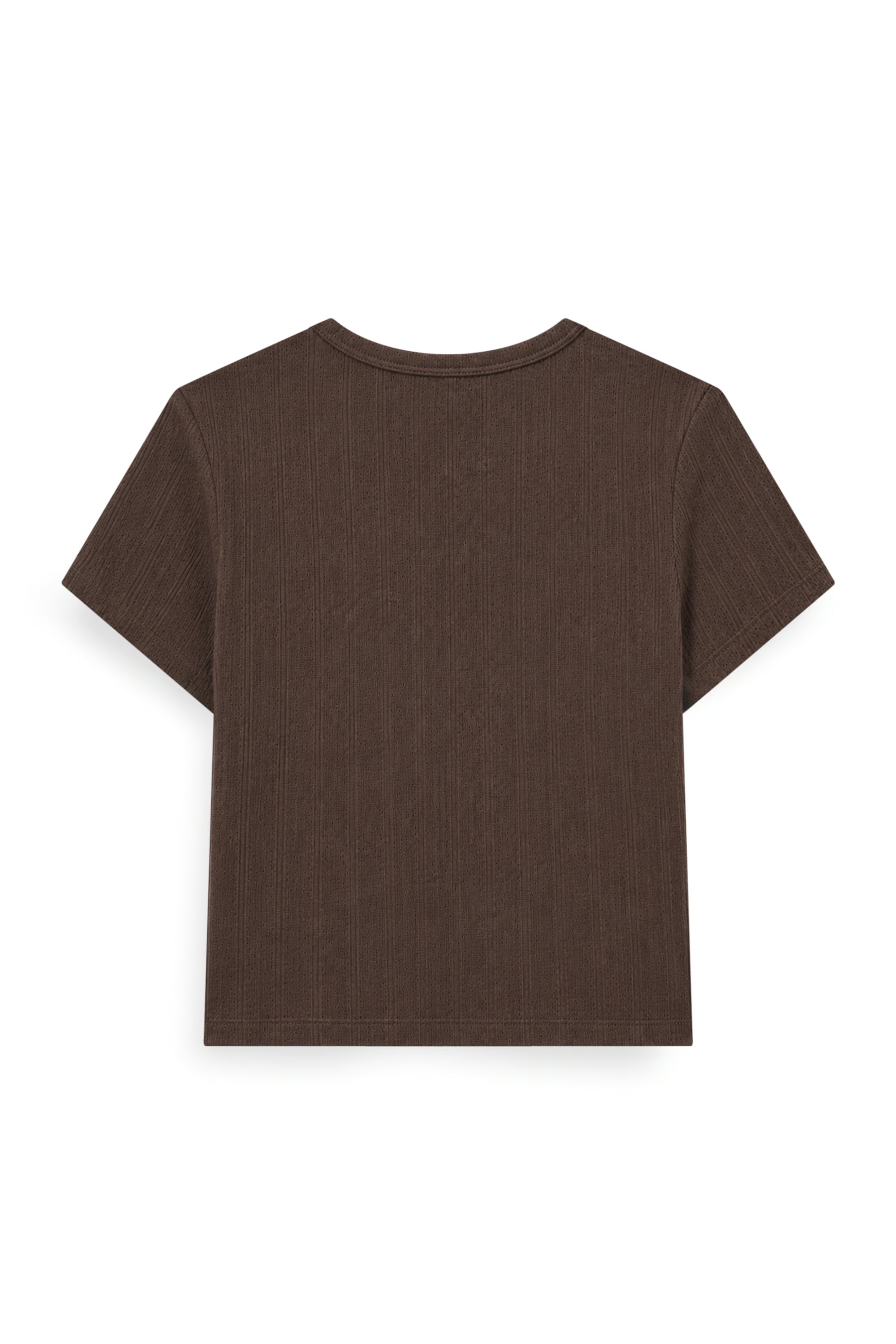 AIIZ Women's Pointelle Super Soft T-Shirt