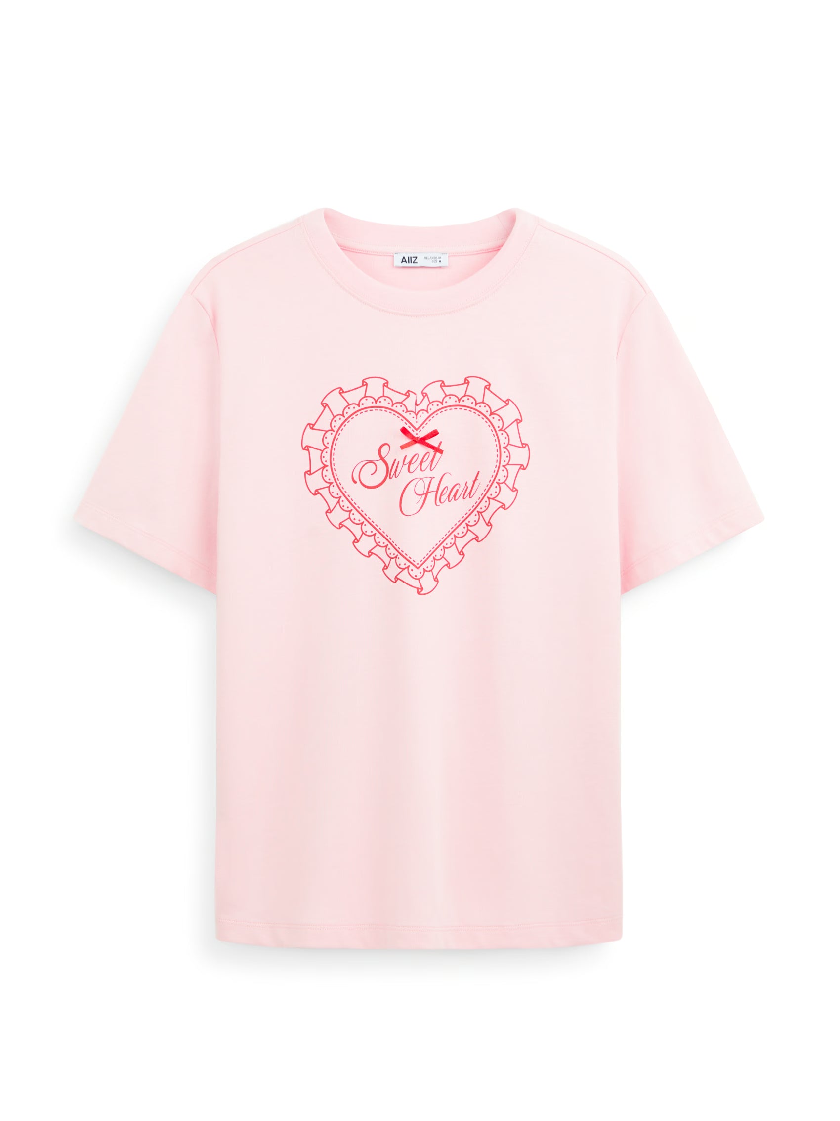 AIIZ Women's Graphic Relaxed T-Shirt