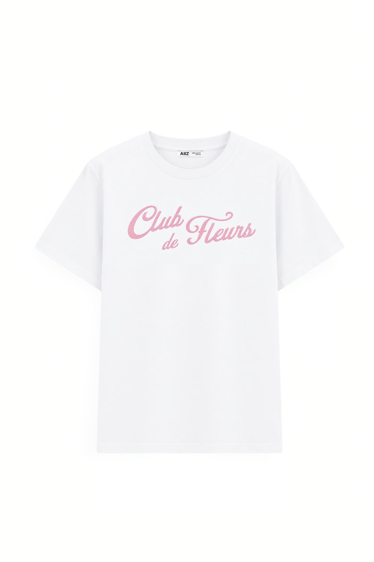 AIIZ Women's Graphic T-Shirt (White / S)