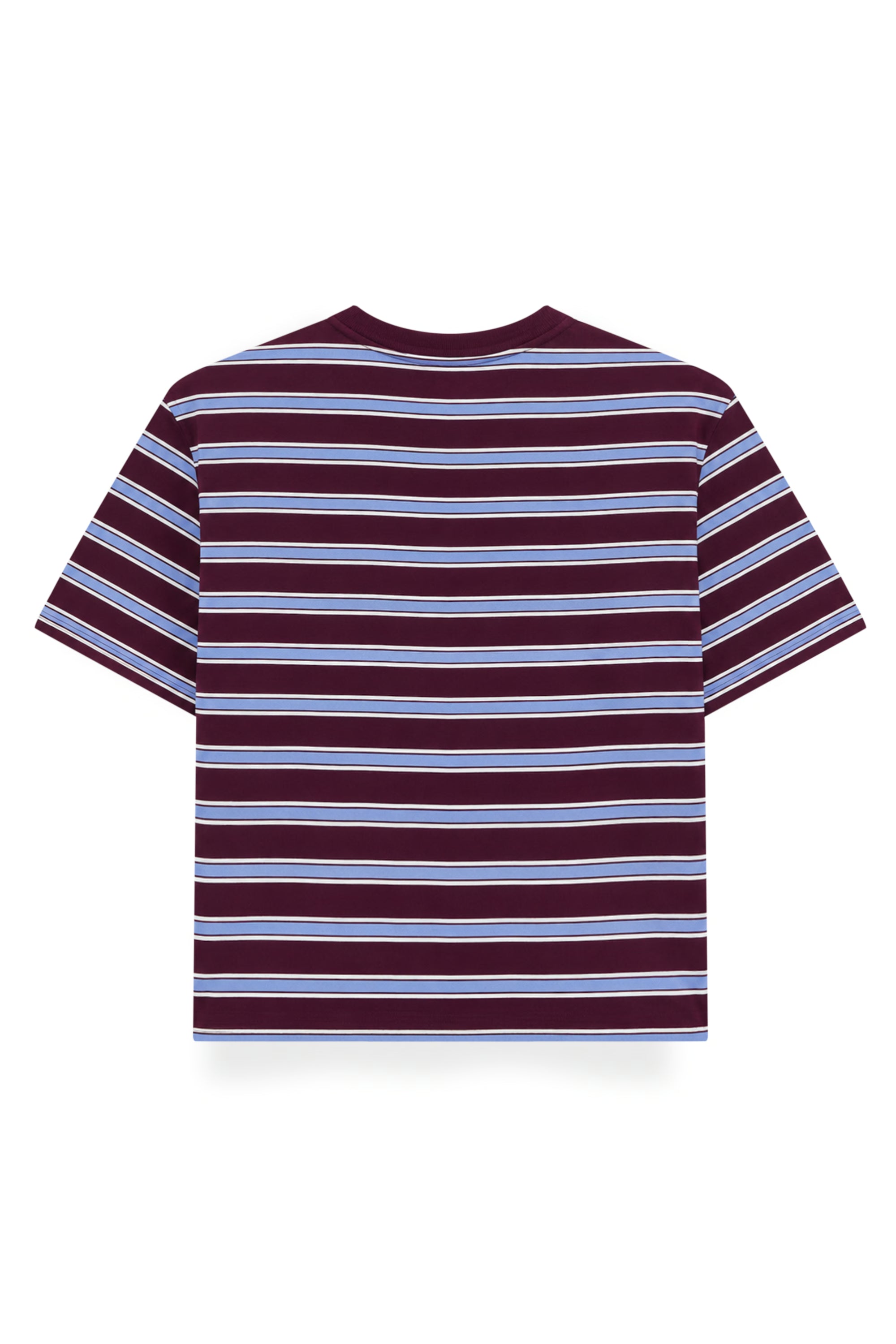 AIIZ Women's Short Sleeve Striped T-Shirt 100% Cotton