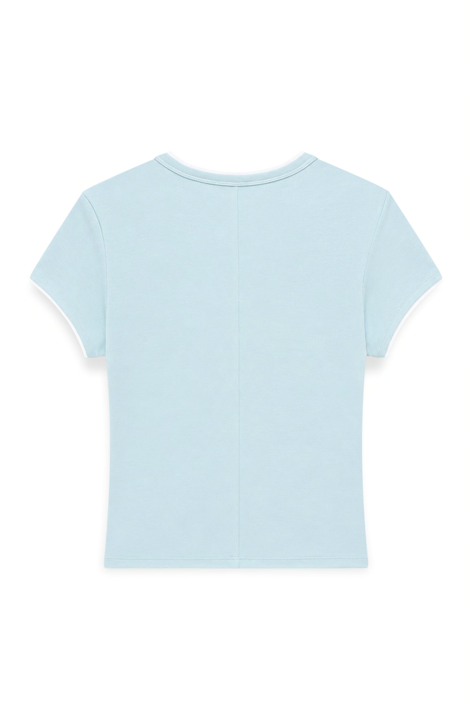 AIIZ Women's Layered Short Sleeve T-Shirt