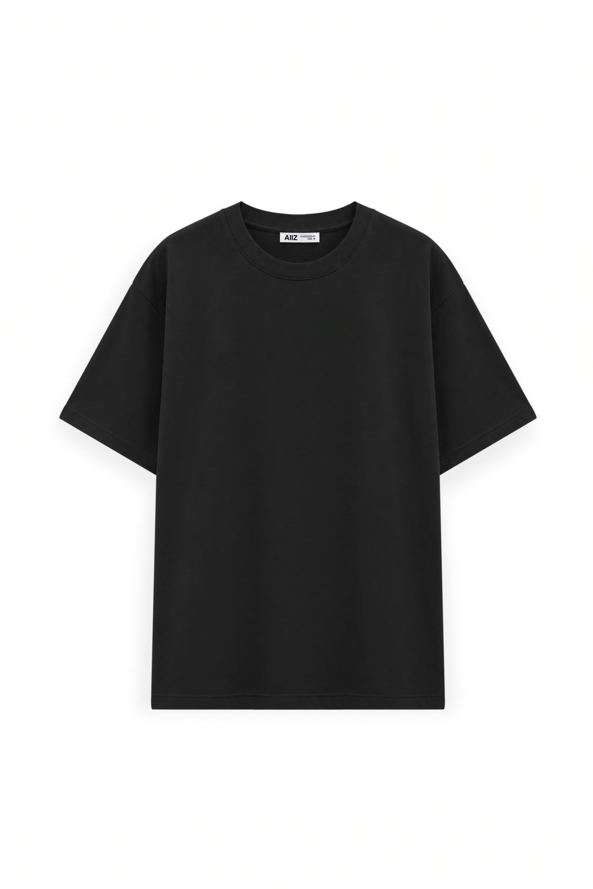AIIZ Women's Oversized T-Shirt (Black / S)