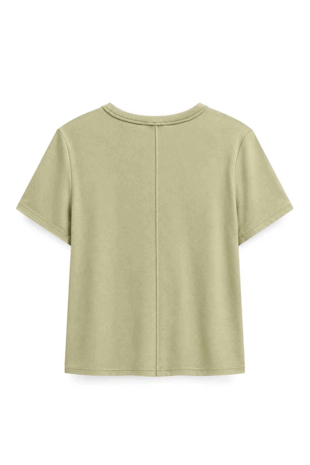 AIIZ Women's Soft Sheer Shorts Sleeves T-Shirt