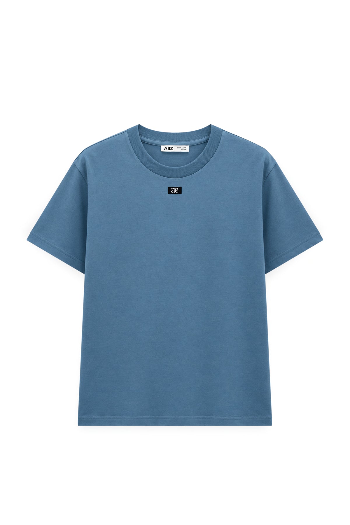 AIIZ Women's Regular T-Shirt (Blue / S)