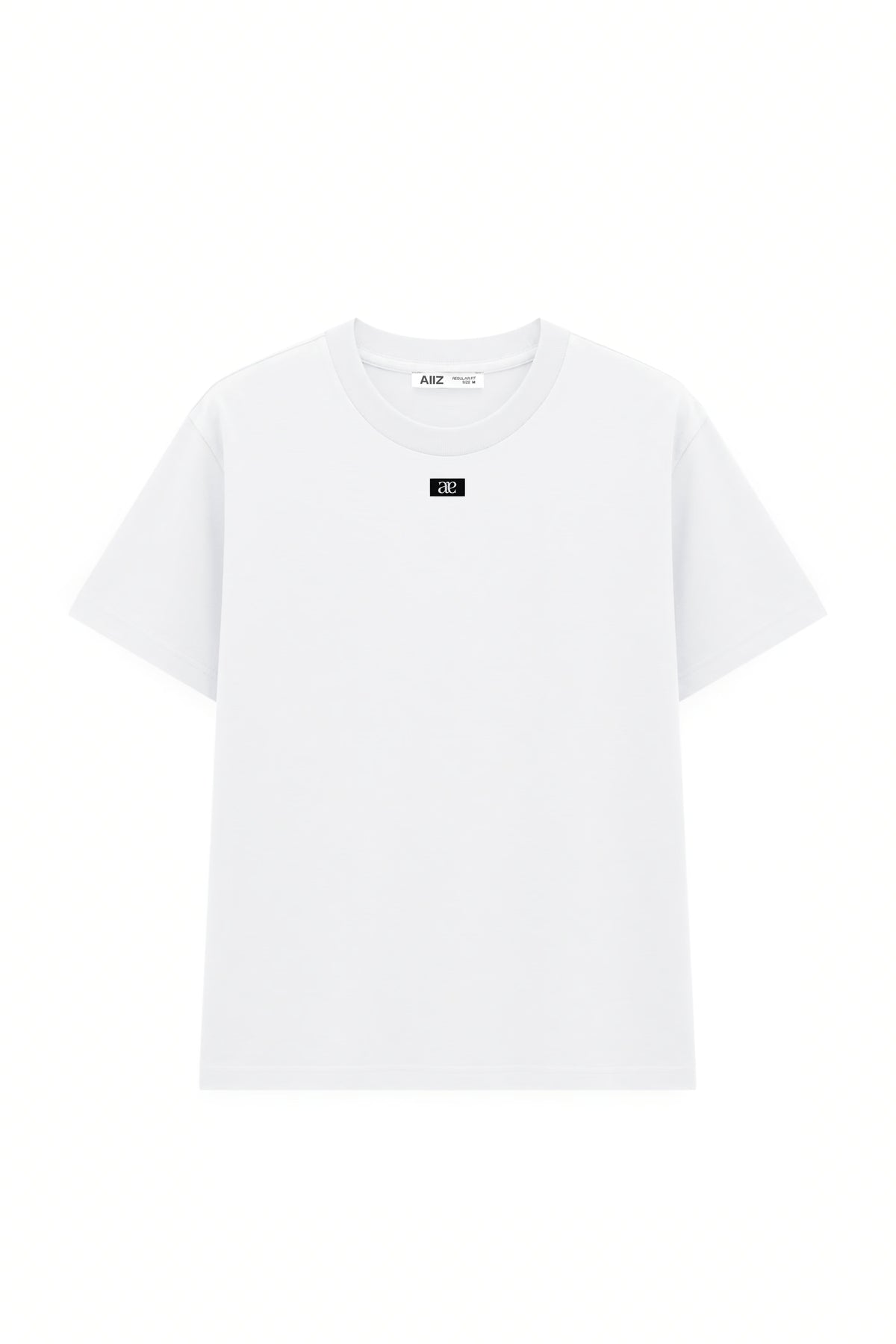 AIIZ Women's Regular T-Shirt (White / S)