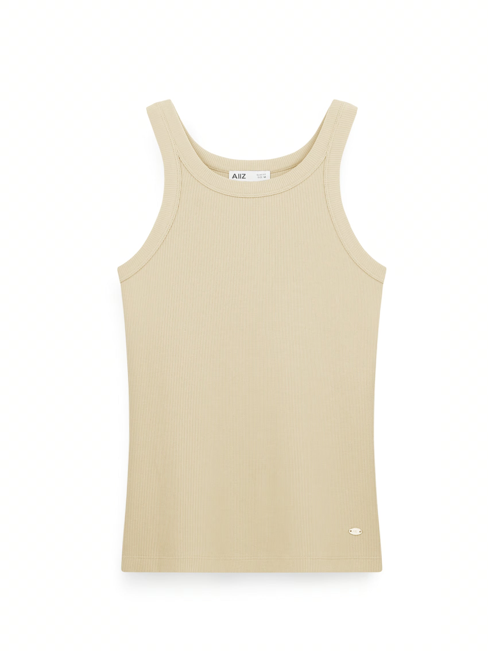 AIIZ Women's Rib Knit Tank Top