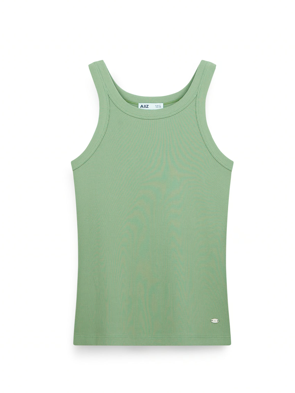 AIIZ Women's Rib Knit Tank Top