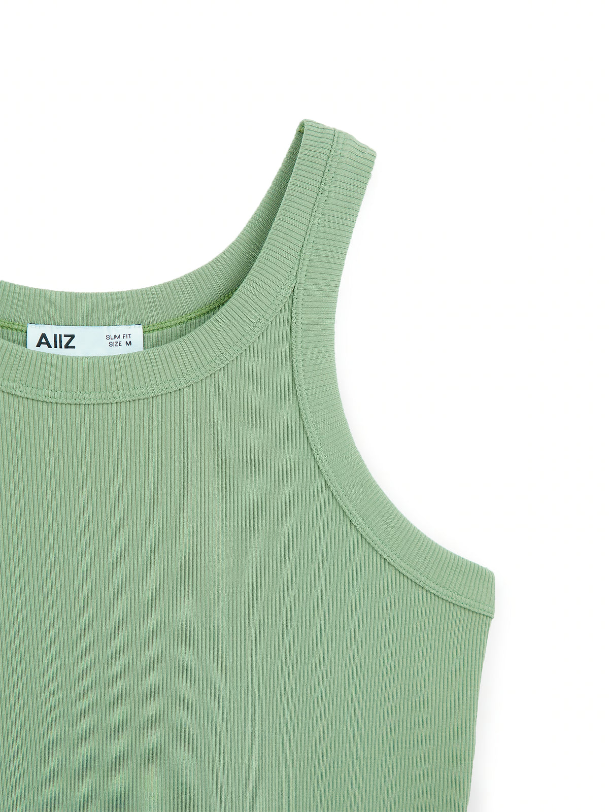 AIIZ Women's Rib Knit Tank Top