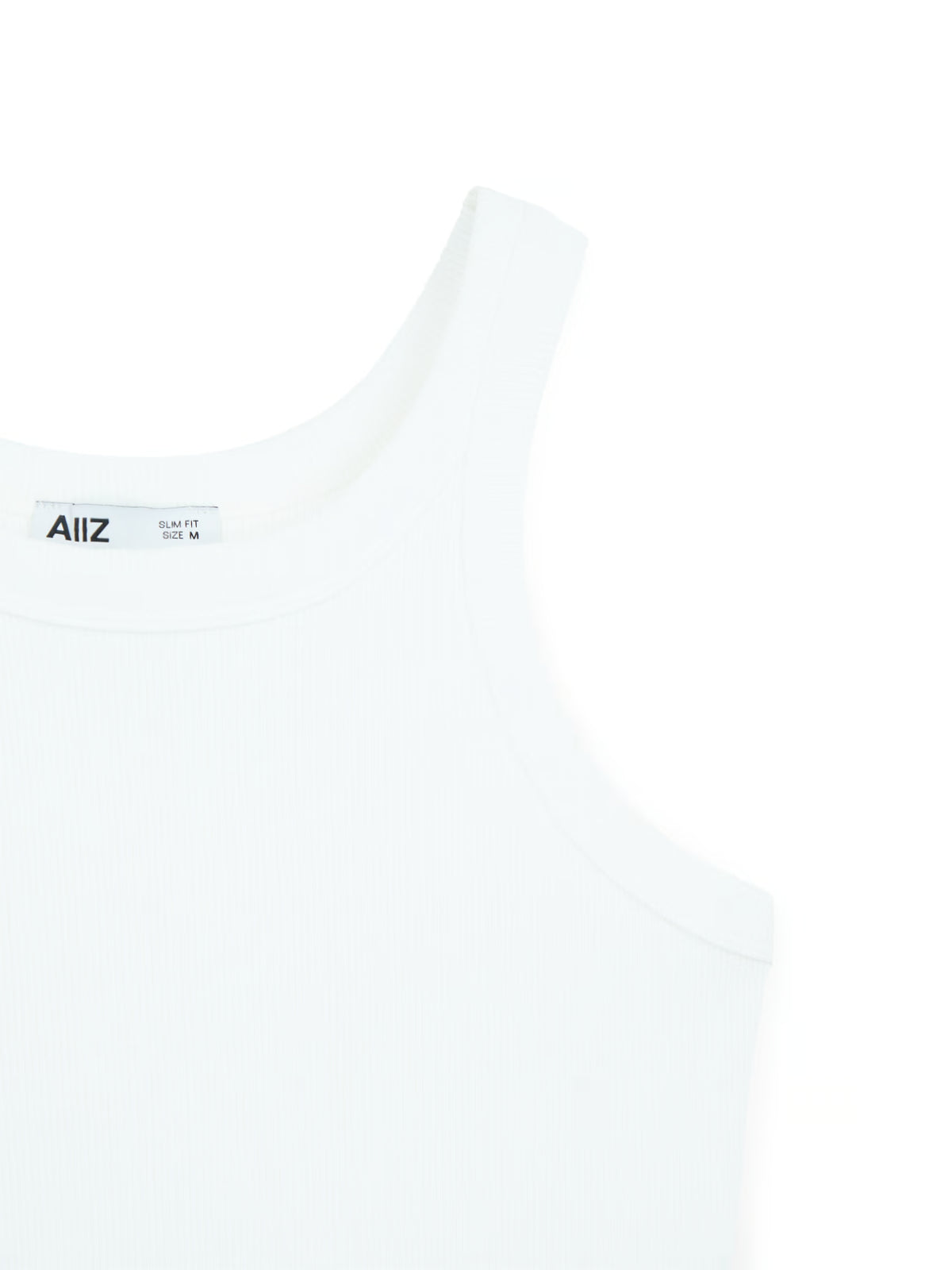 AIIZ Women's Rib Knit Tank Top