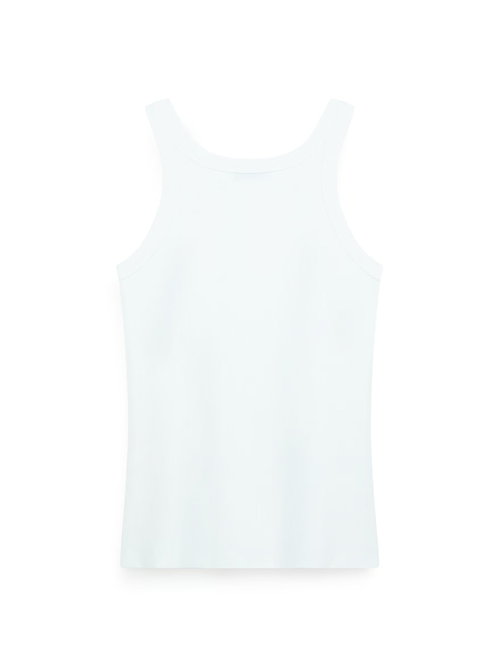 AIIZ Women's Rib Knit Tank Top