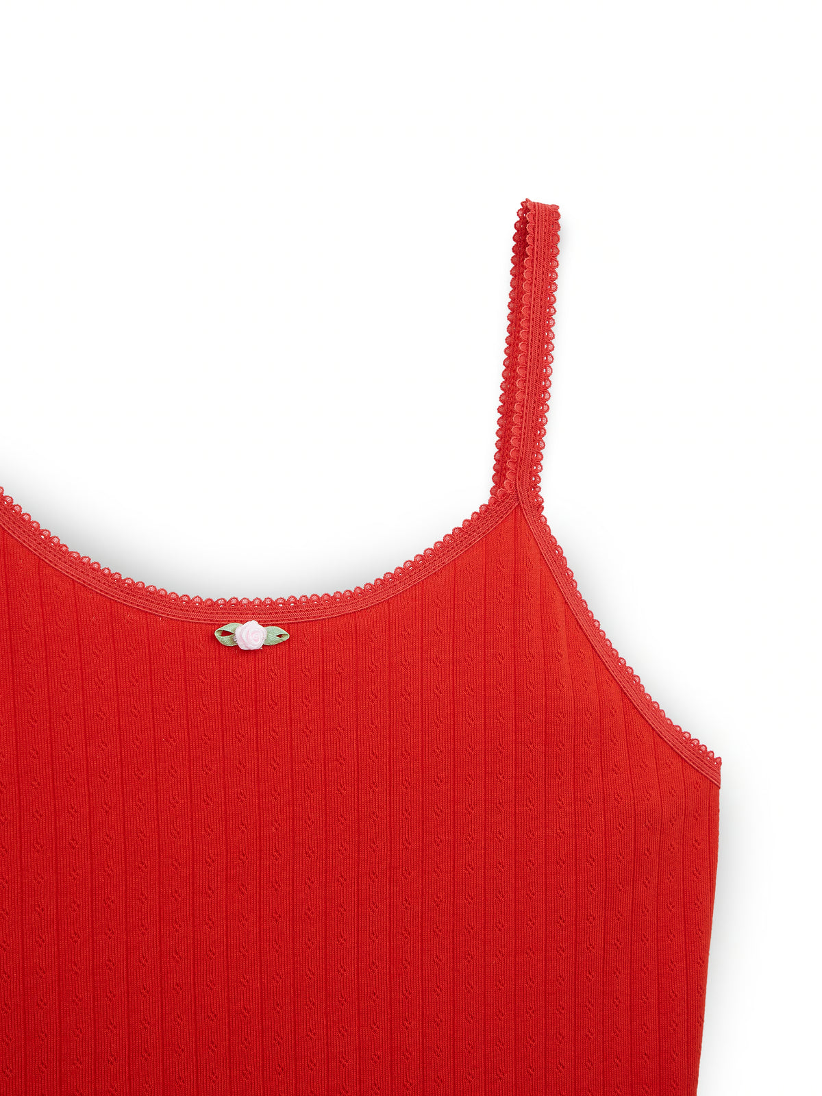 AIIZ (a.moment) Pointelle Strappy Top