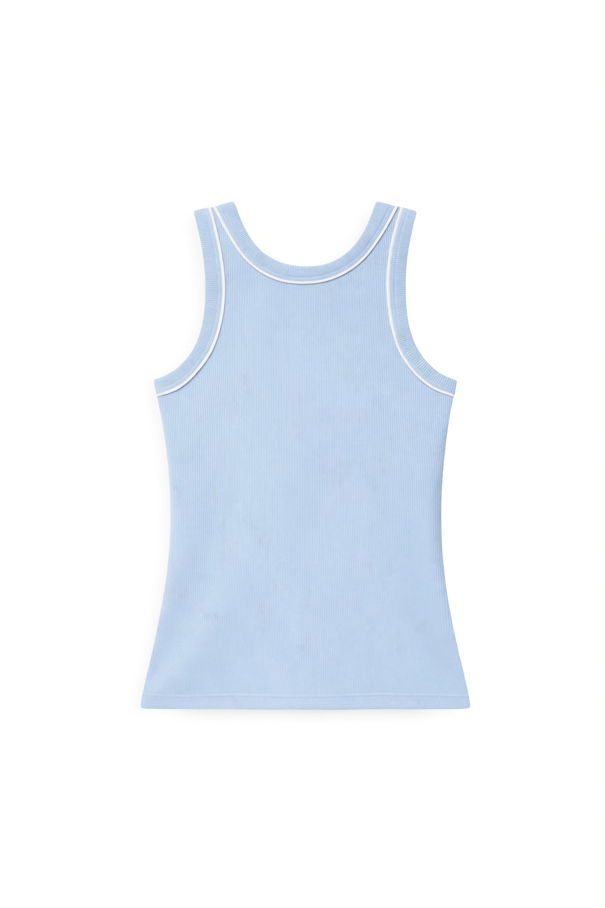 AIIZ Women's Tipping Rib Tank Top