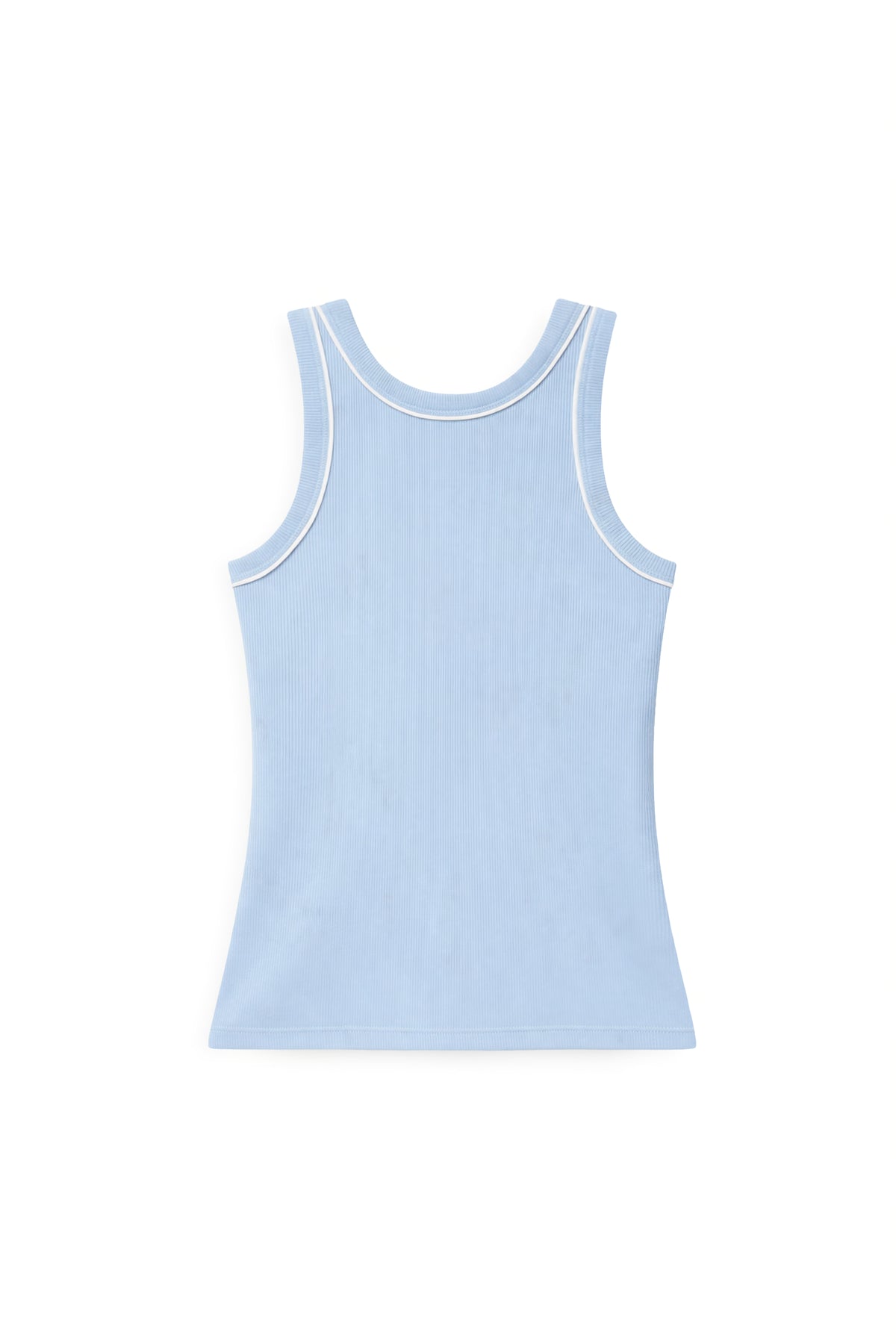 AIIZ Women's Tipping Rib Tank Top