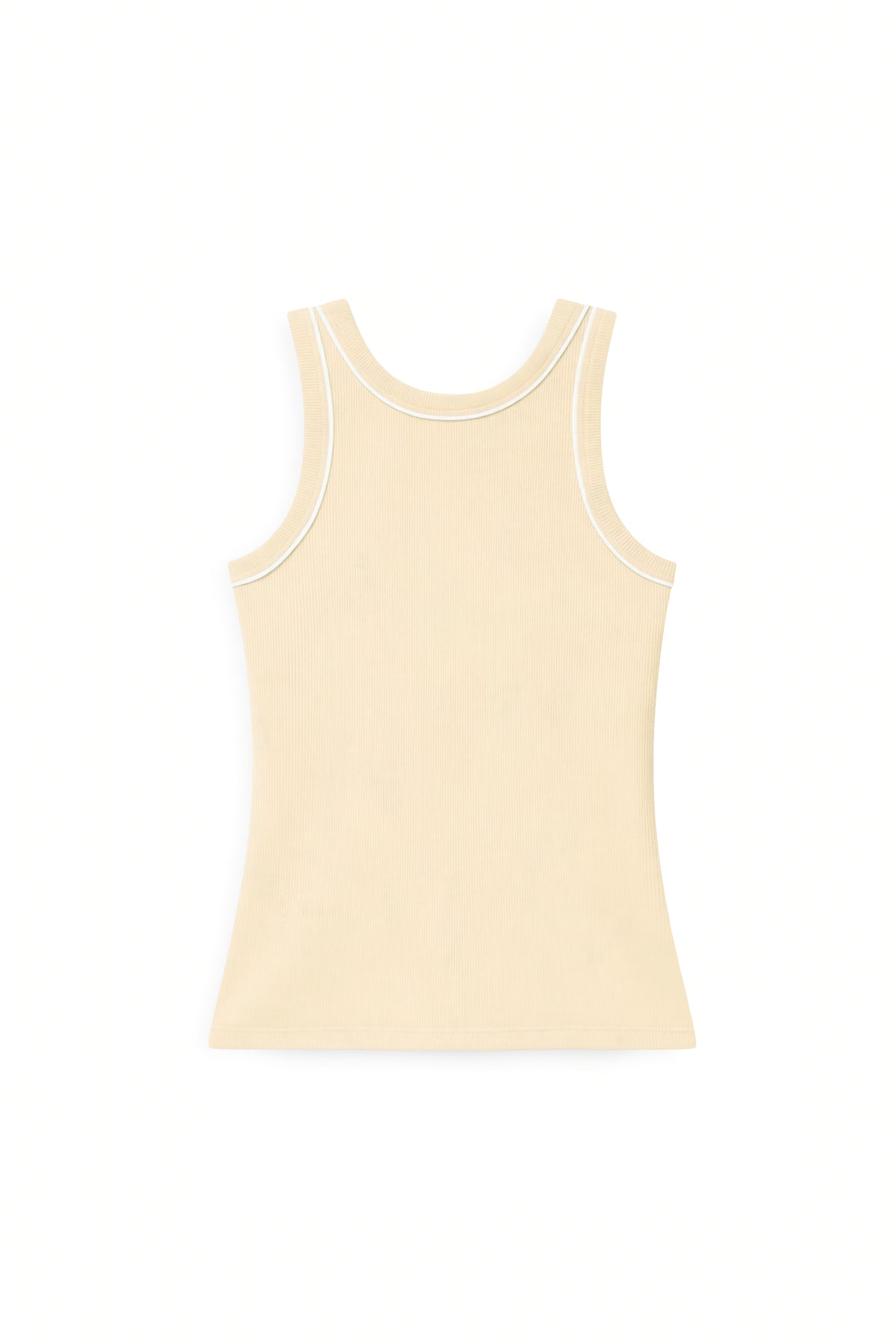 AIIZ Women's Tipping Rib Tank Top