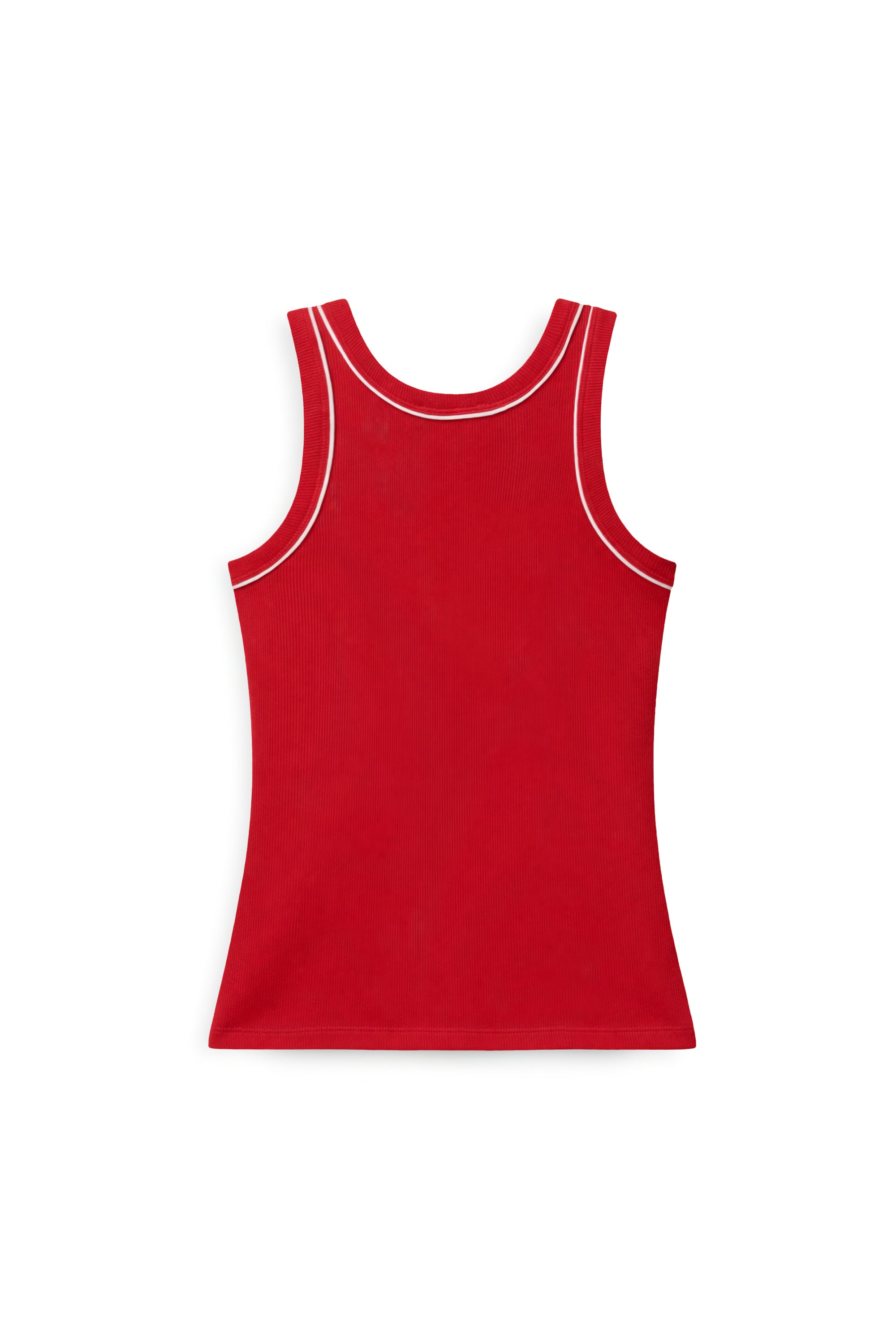 AIIZ Women's Tipping Rib Tank Top