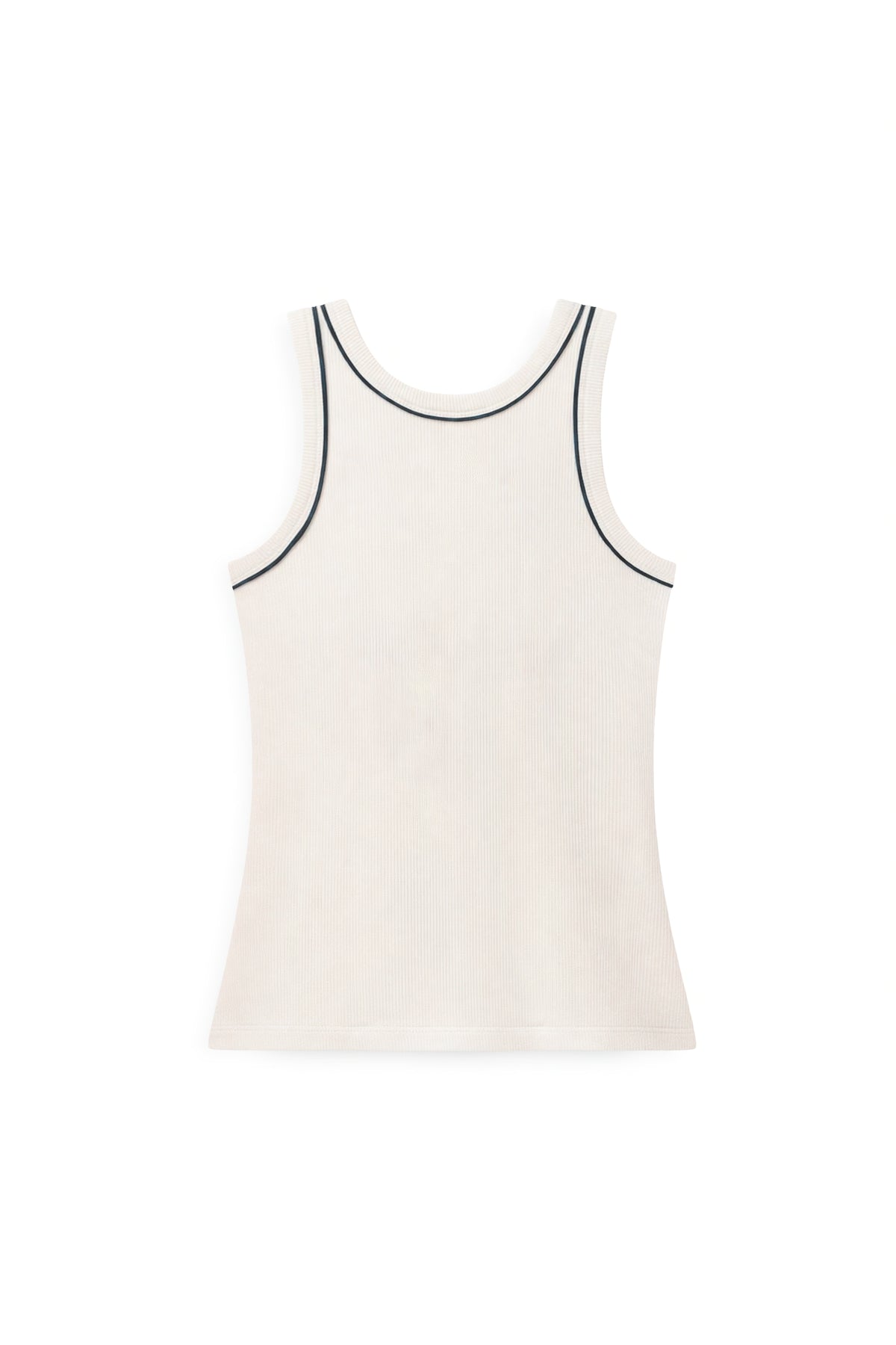 AIIZ Women's Tipping Rib Tank Top
