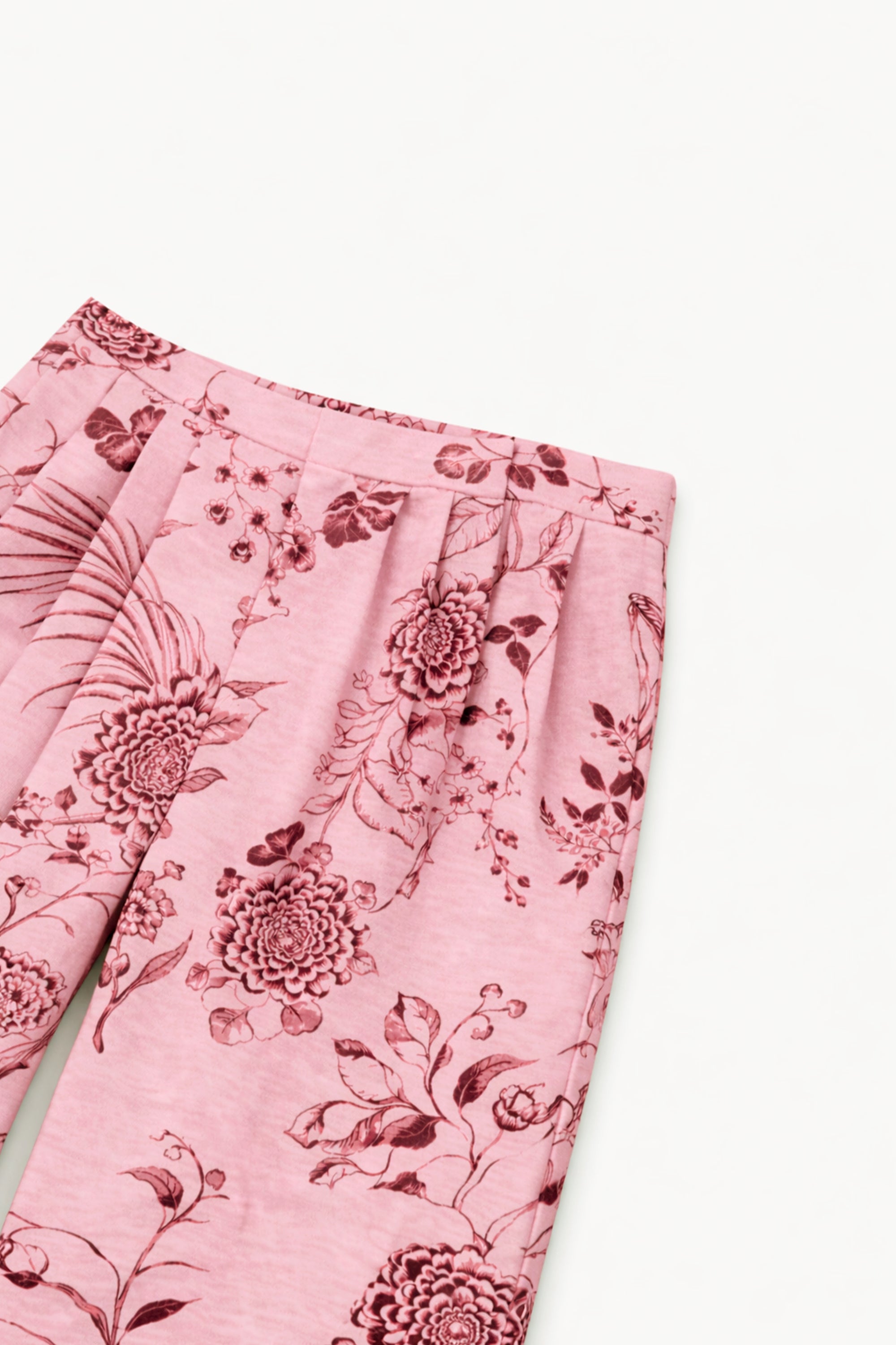 AIIZ Women's Wild West Gardens Printed Straight-Leg Pants