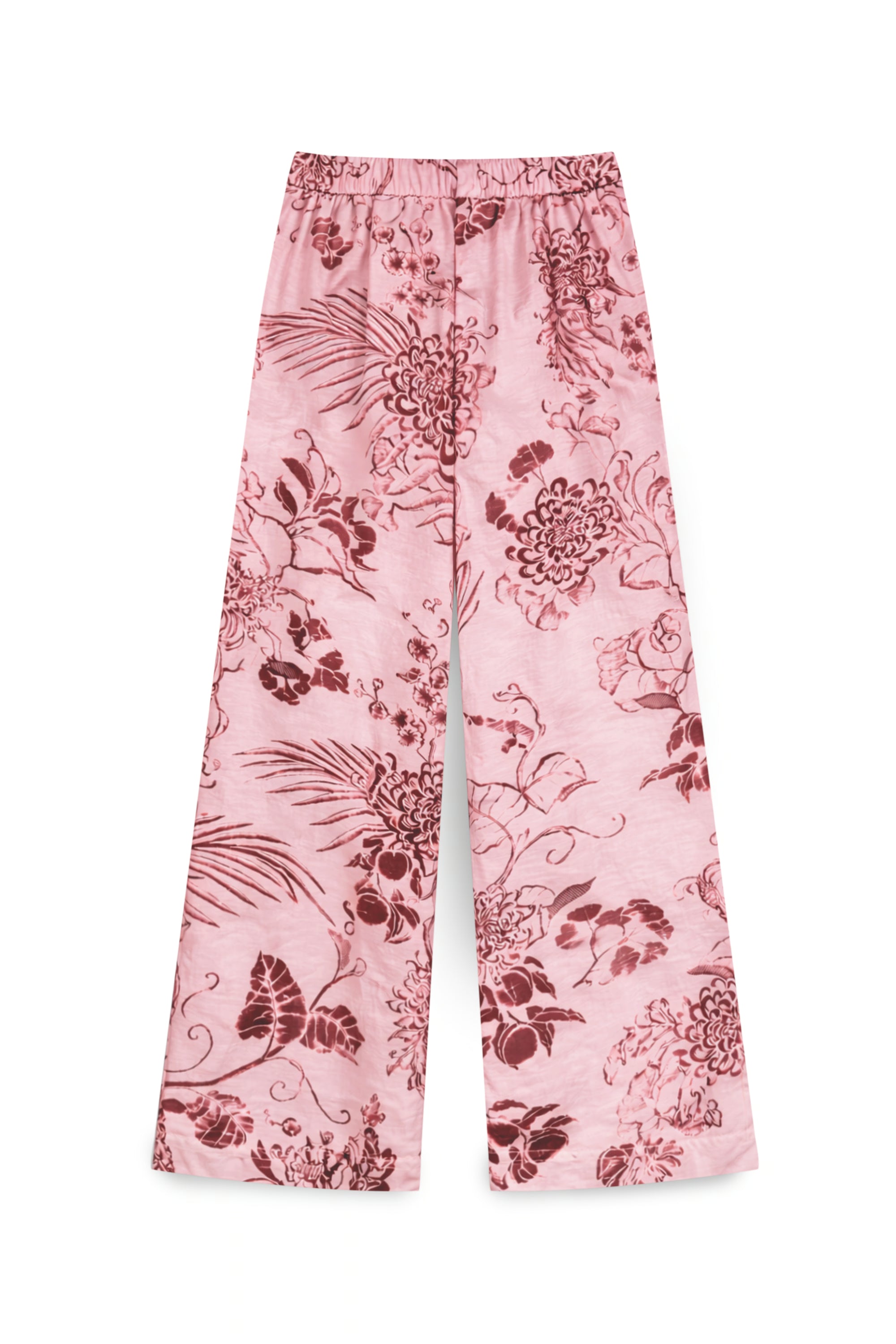 AIIZ Women's Wild West Gardens Printed Straight-Leg Pants