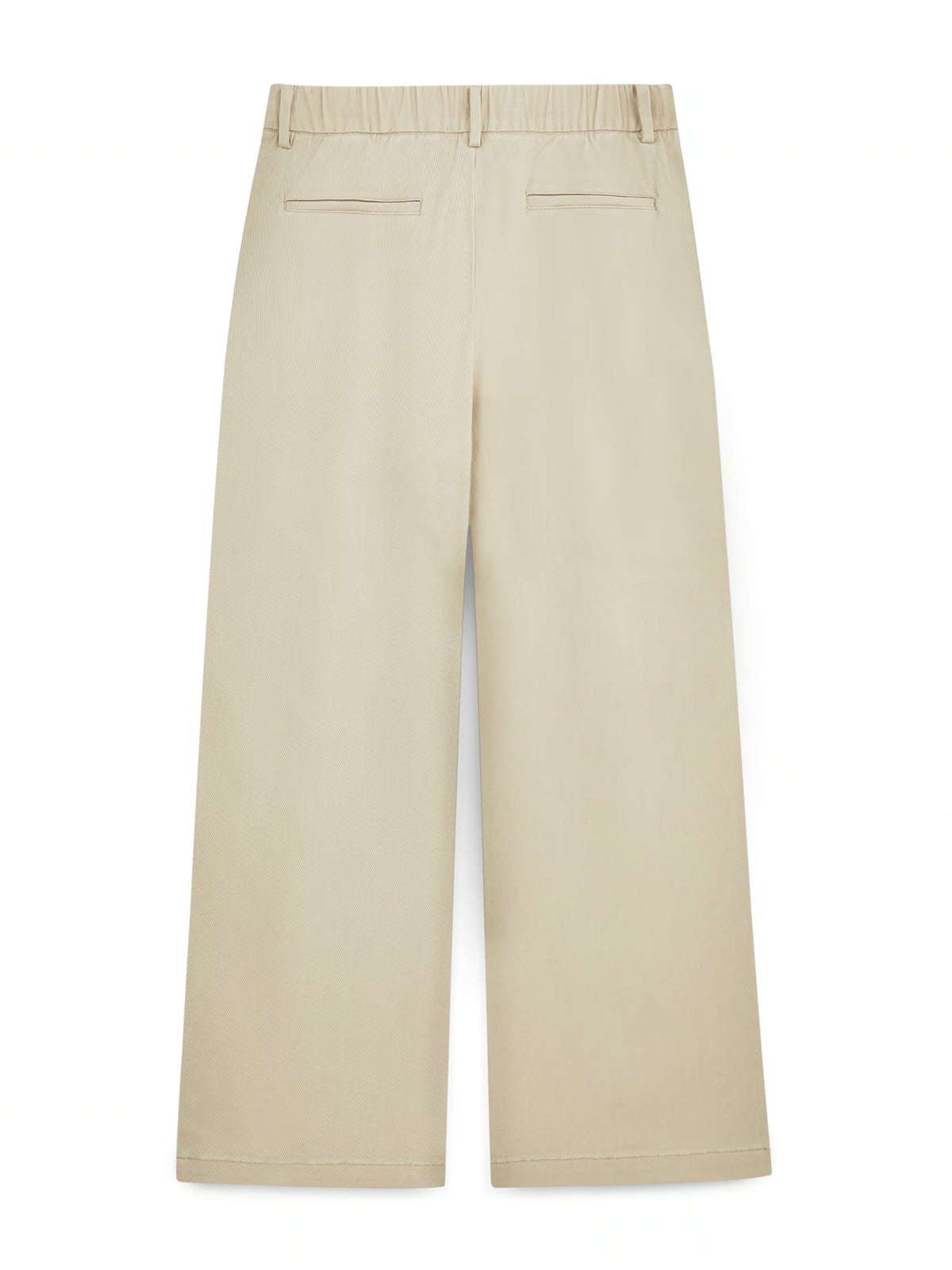 AIIZ Women's Elastic Waist Straight Pants