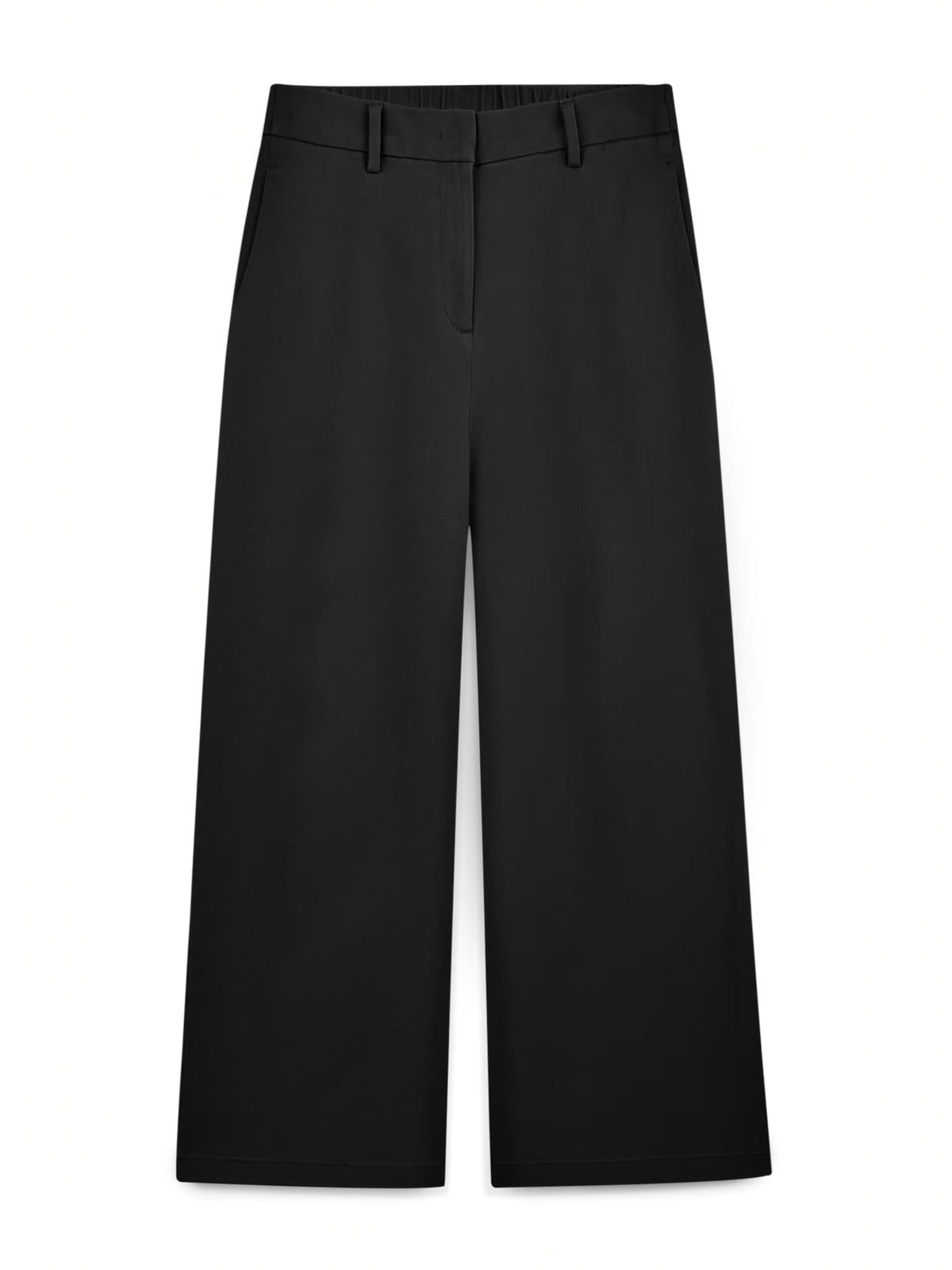 AIIZ Women's Elastic Waist Straight Pants