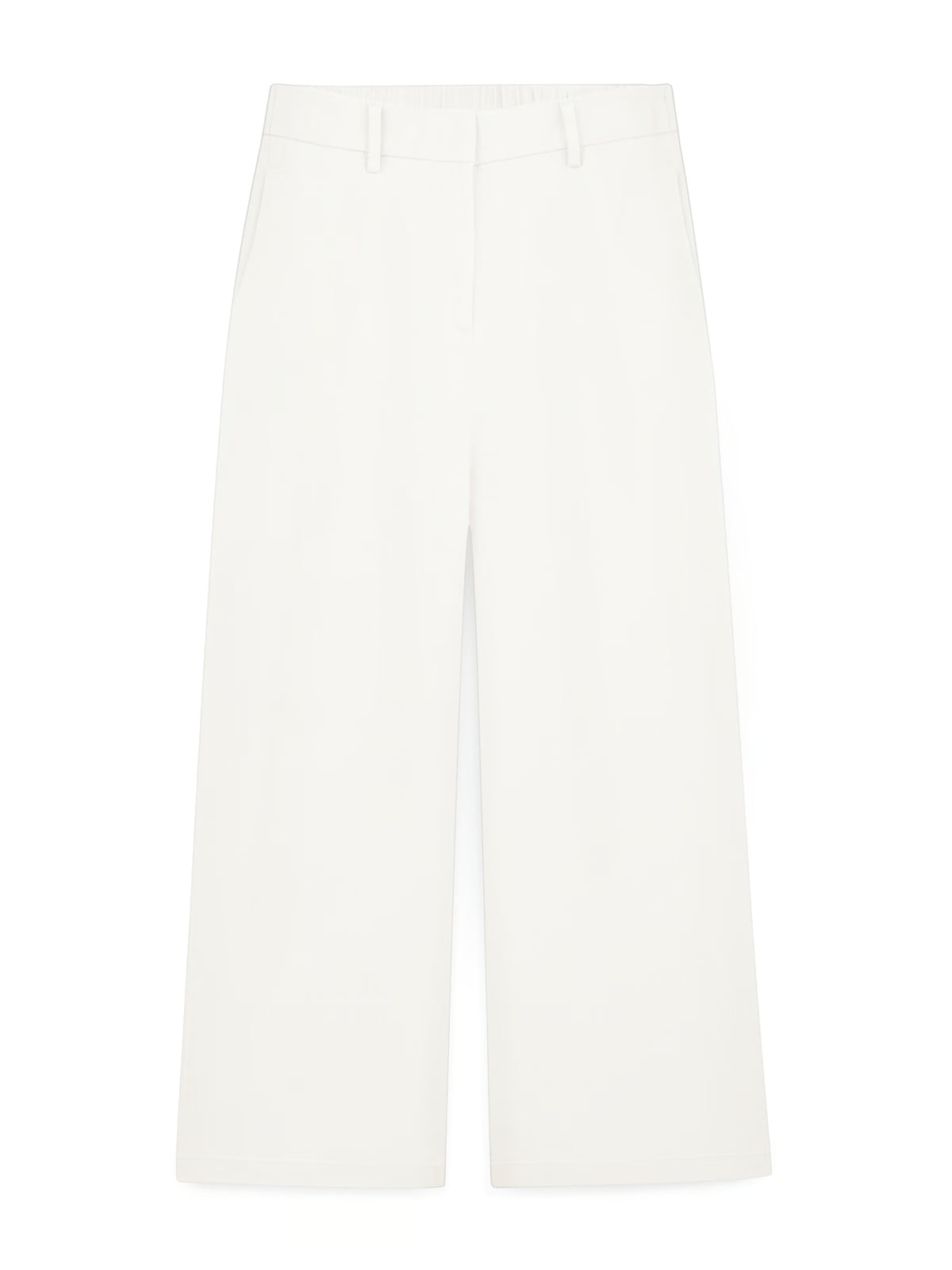 AIIZ Women's Elastic Waist Straight Pants