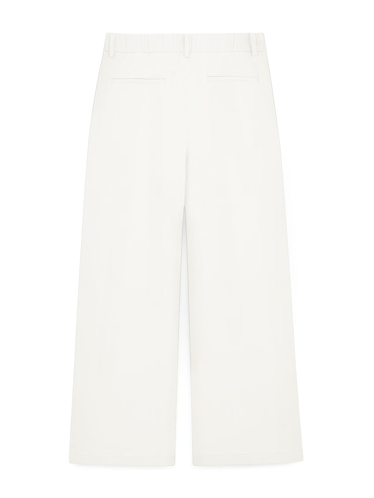 AIIZ Women's Elastic Waist Straight Pants